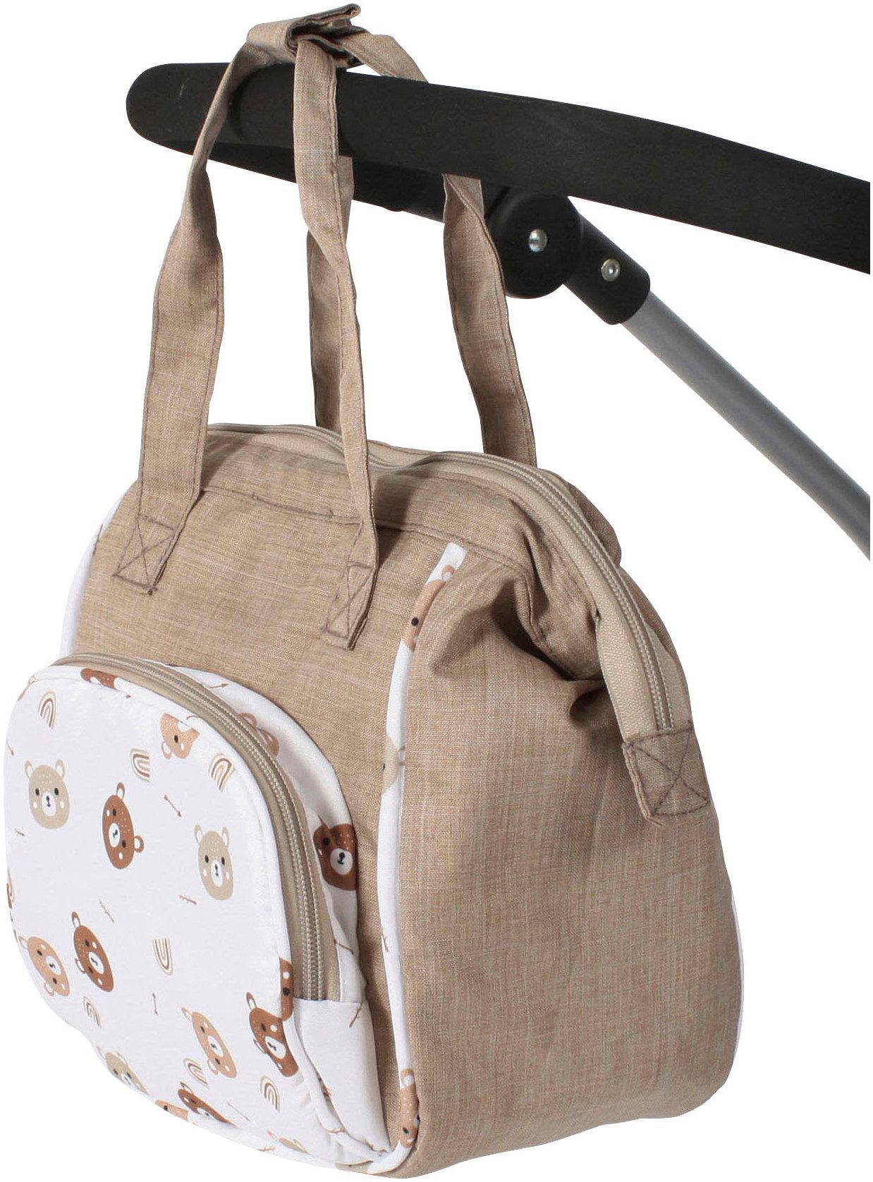 CHIC2000 Puppen Wickeltasche Bärchen