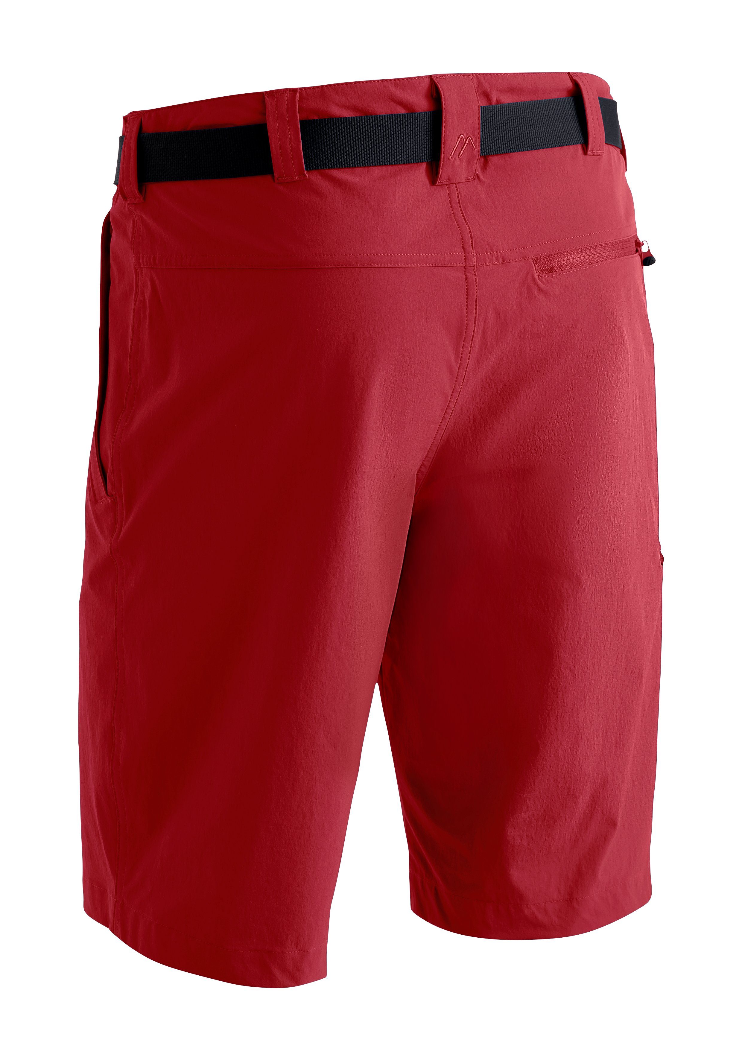 kurze atmungsaktive Herren rot Outdoor-Bermuda Funktionsshorts Huang Wanderhose, Sports Maier