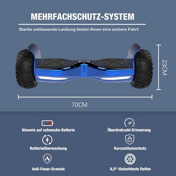 RCB Balance Scooter, All Terrain 8.5” Hoverboard Self Balance scooter