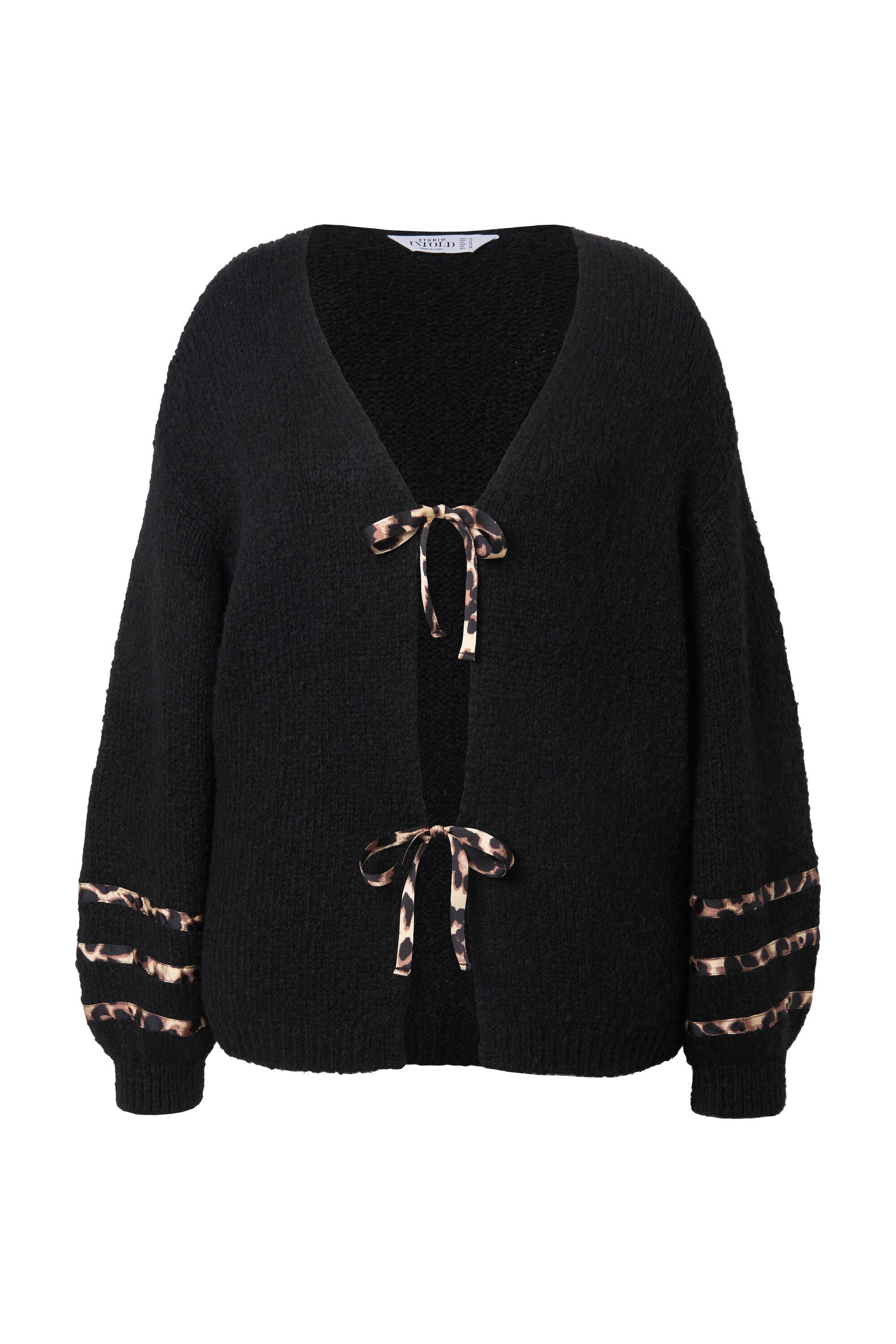 Studio Untold Strickjacke Strickjacke Oversize Shape günstig online kaufen