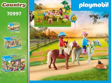 Playmobil® Konstruktions-Spielset Kindergeburtstag auf dem Ponyhof (70997), Country, (81 St), Made in Europe