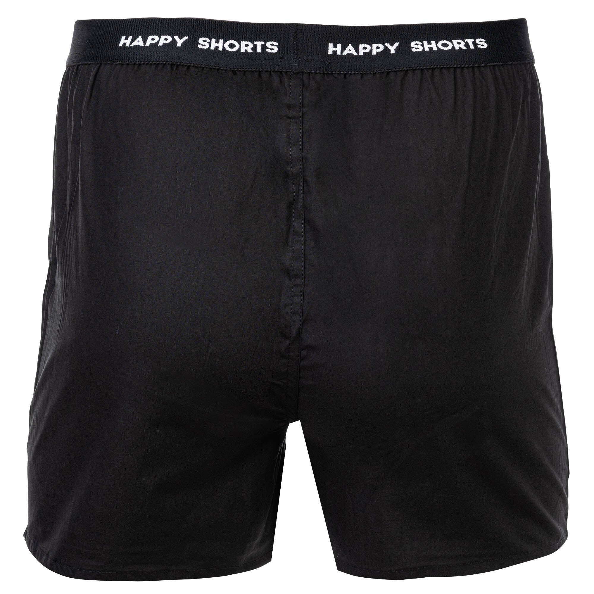 American Boxershorts Herren Web-Boxershorts, HAPPY - Pelican Pack 3er SHORTS