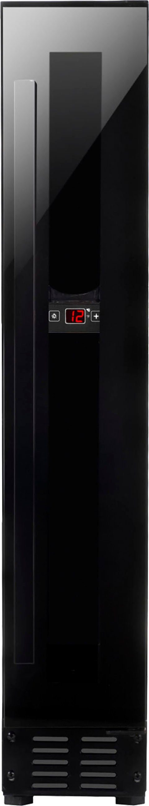 Amica Weinkühlschrank WK 341 100-2 S,für 7 Standardflaschen á 0,75l, Standkühlschrank