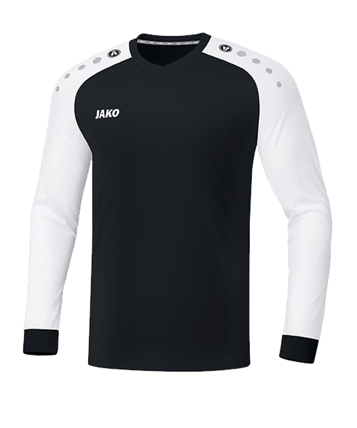 Jako Fußballtrikot Champ 2.0 Trikot langarm Kids schwarz