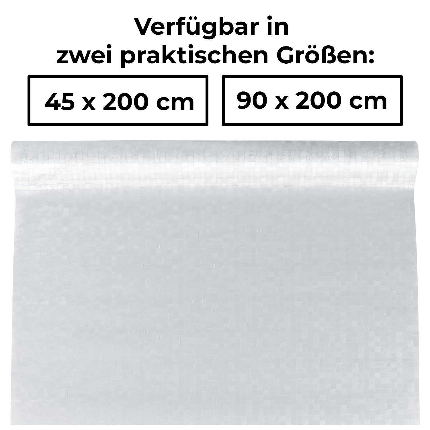 Fensterfolie 1PLUS Fensterfolie Sichtschutzfolie, kleine Quadrate, SELBSTKLEBEND, statisch haftend, Blickschutzfolie für Fenster, Tür, Glas-Trennwand für Küche Bad und Büro, shelfmade