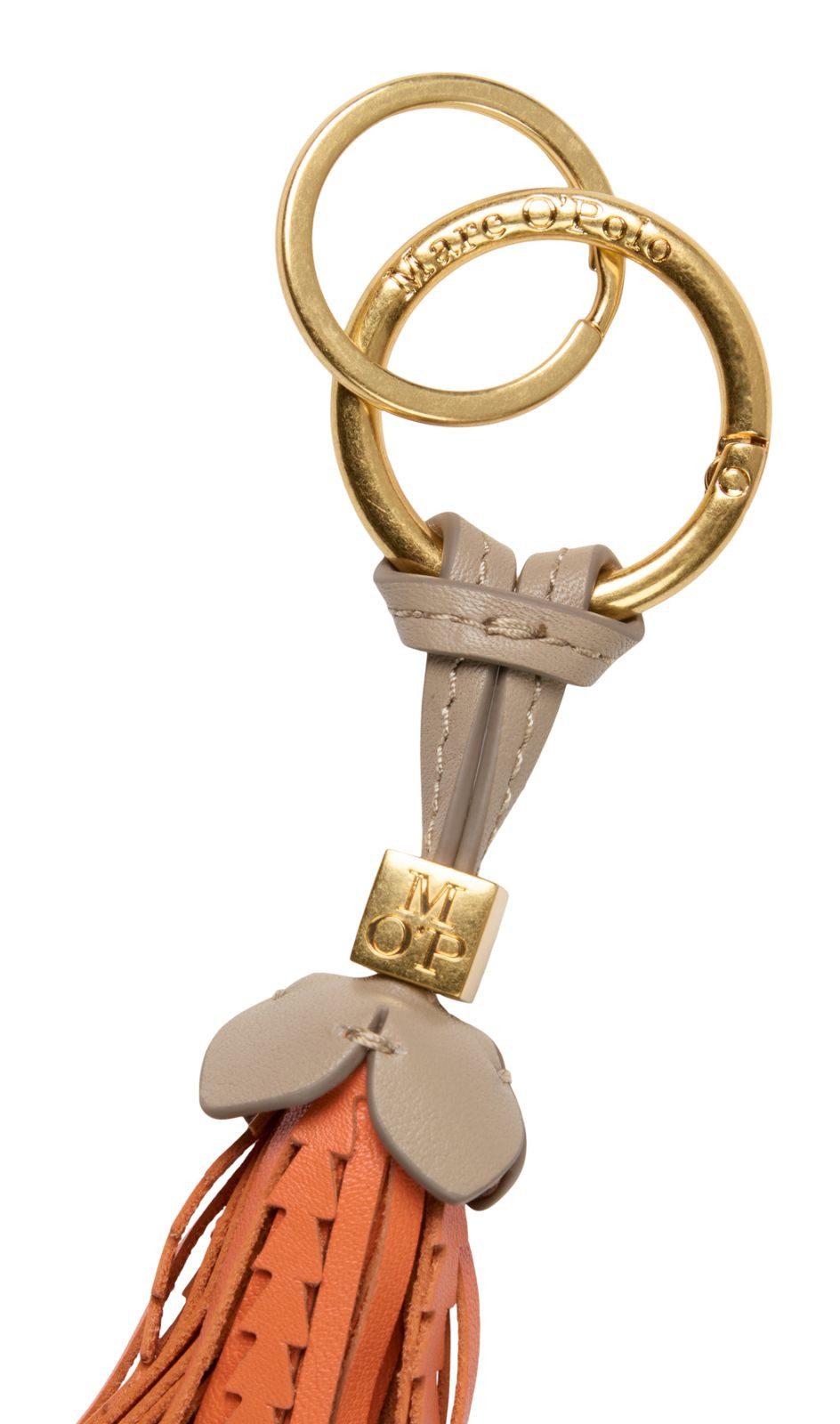 Marc O'Polo Schlüsselanhänger Leather Keyring, aus echtem Leder