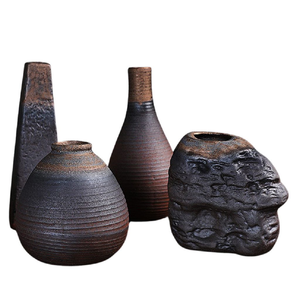 RAIKOU Dekovase Tonvase Blumenvase, Zimmerdekoration Amphore, günstig online kaufen