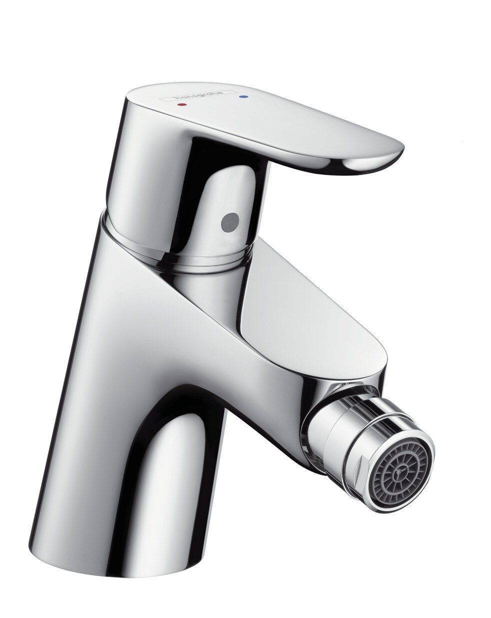 hansgrohe Bidetarmatur Focus Einhebel-Bidetmischer mit Zugstangen-Ablaufgarnitur - Chrom