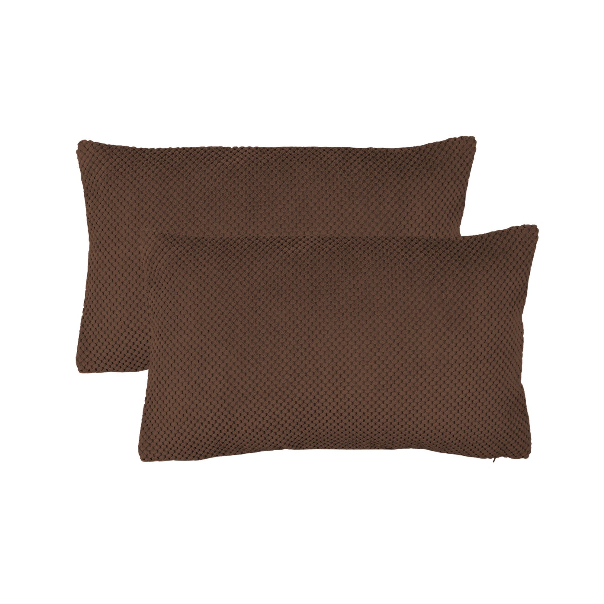 Haus und Deko Kissenbezüge Kissenbezug Dekokissen Kissenhülle 3D Waben Kiss günstig online kaufen