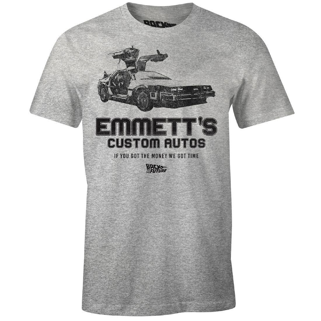 Zurück in die Zukunft T-Shirt Emmett's Custom Autos