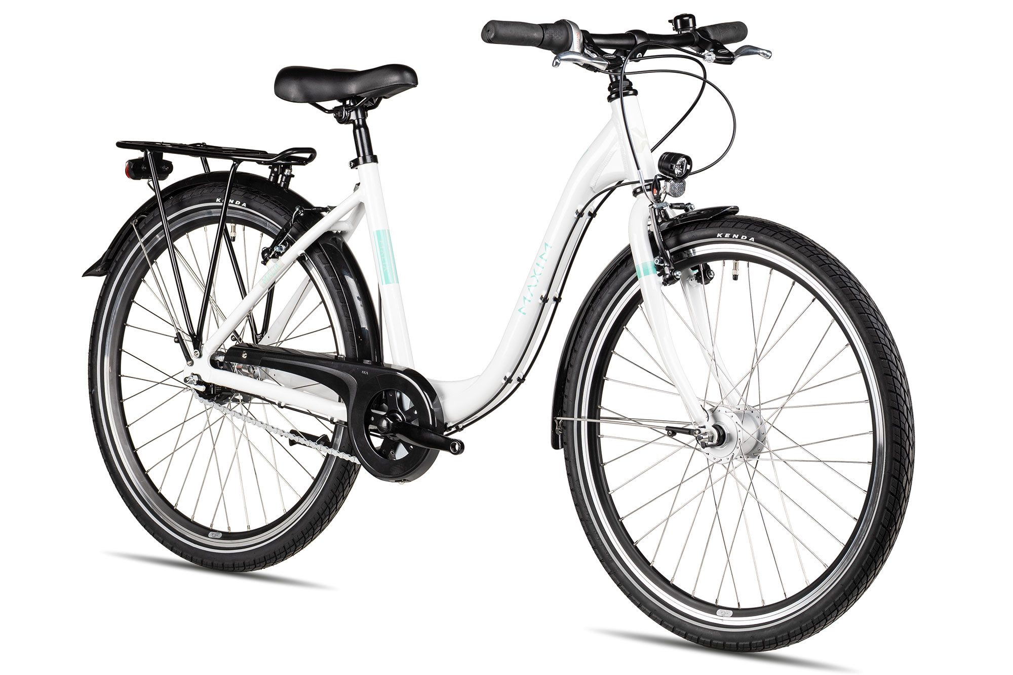 Maxim Kinderfahrrad Maxim Malia 26 7 Wave, 7 Gang Shimano Nexus 7 SG-C3001 Rücktritt Schaltwerk, Nabenschaltung Rücktritt, Nabenschaltung Rücktritt weiß