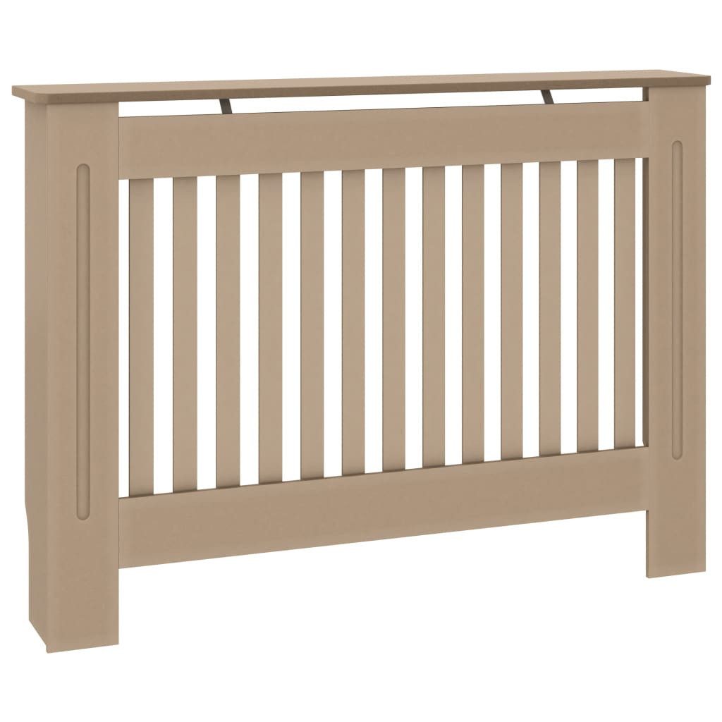 vidaXL Heizungsverkleidung, Heizkörperabdeckung 112x19x81,5 cm MDF