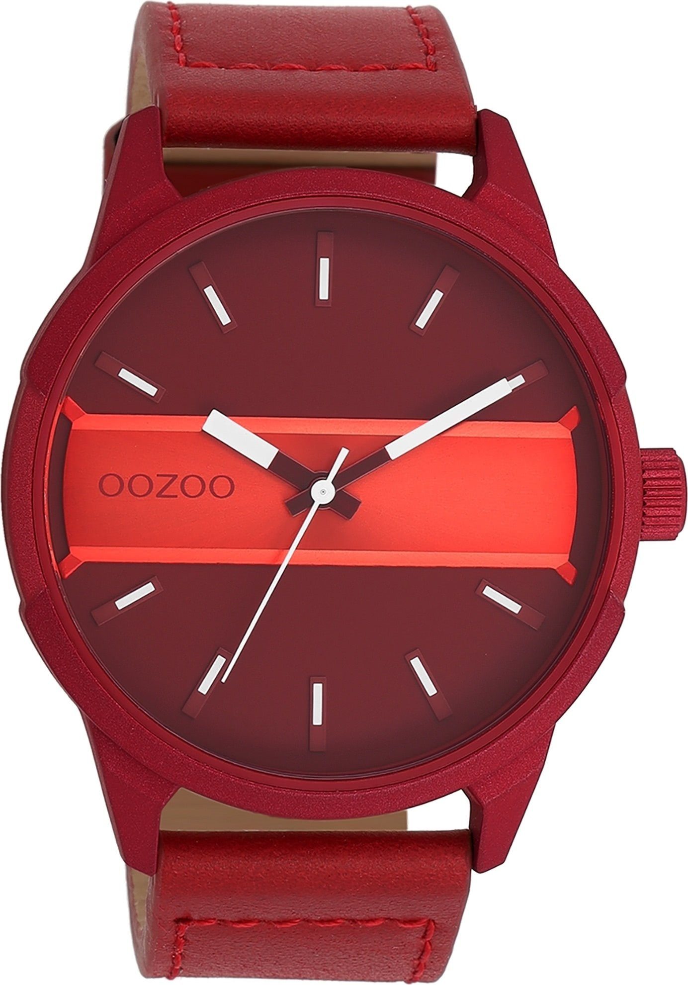 Quarzuhr Oozoo Herren Armbanduhr Timepieces Analog