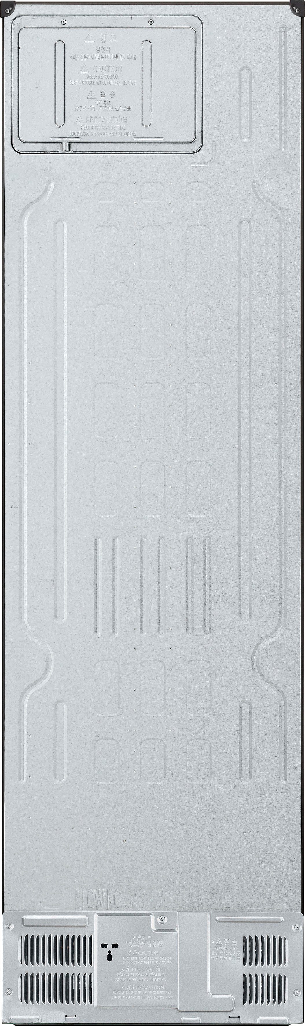 LG Kühl-/Gefrierkombination GBB92MCB1P, cm hoch, nur 203 99kWh Jahresverbrauch 59,5 breit, cm