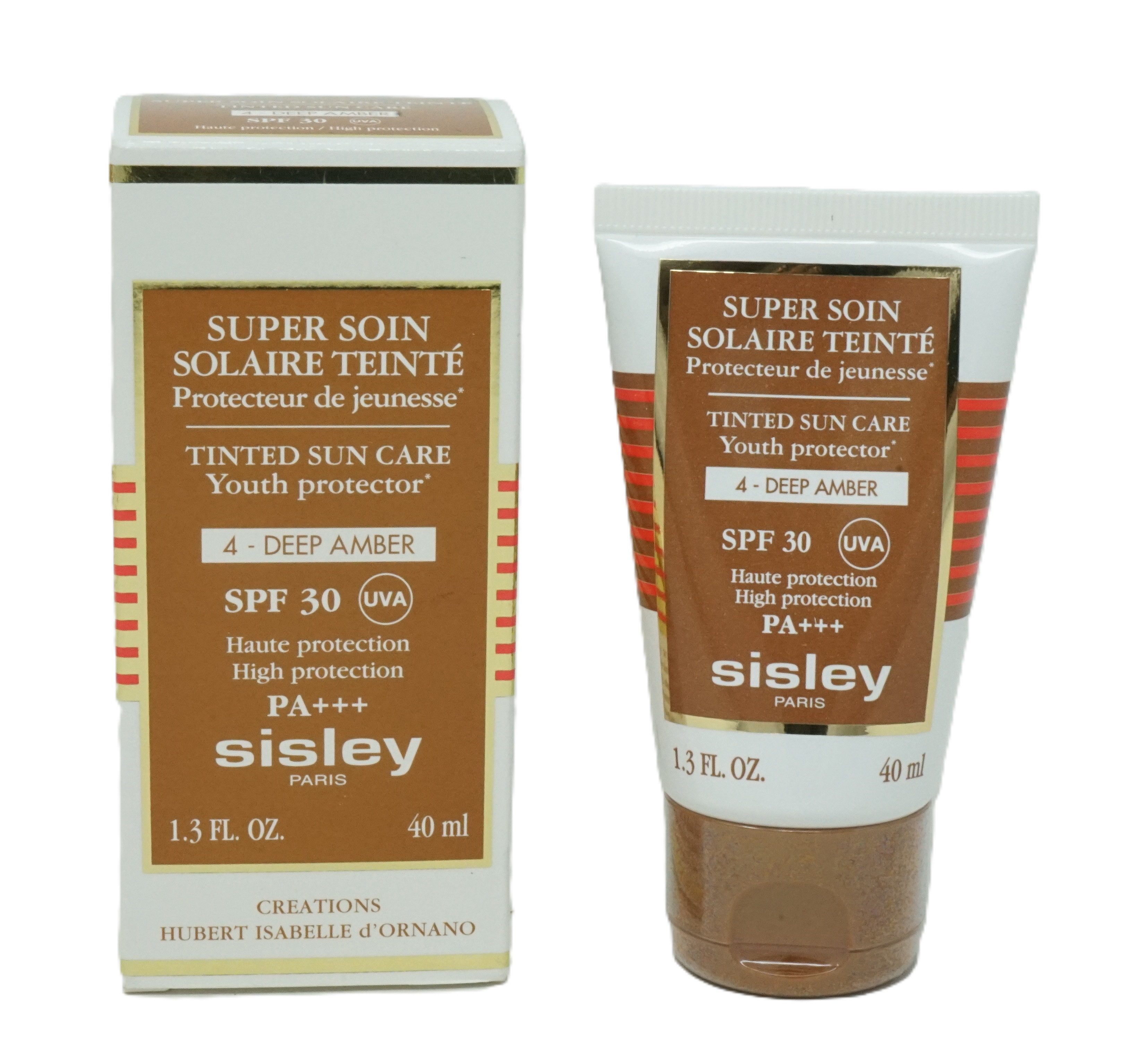 sisley Gesichtsgel Sisley Soin Solaire Sun Teinté SPF 30 4 Deep Amber 40 ml
