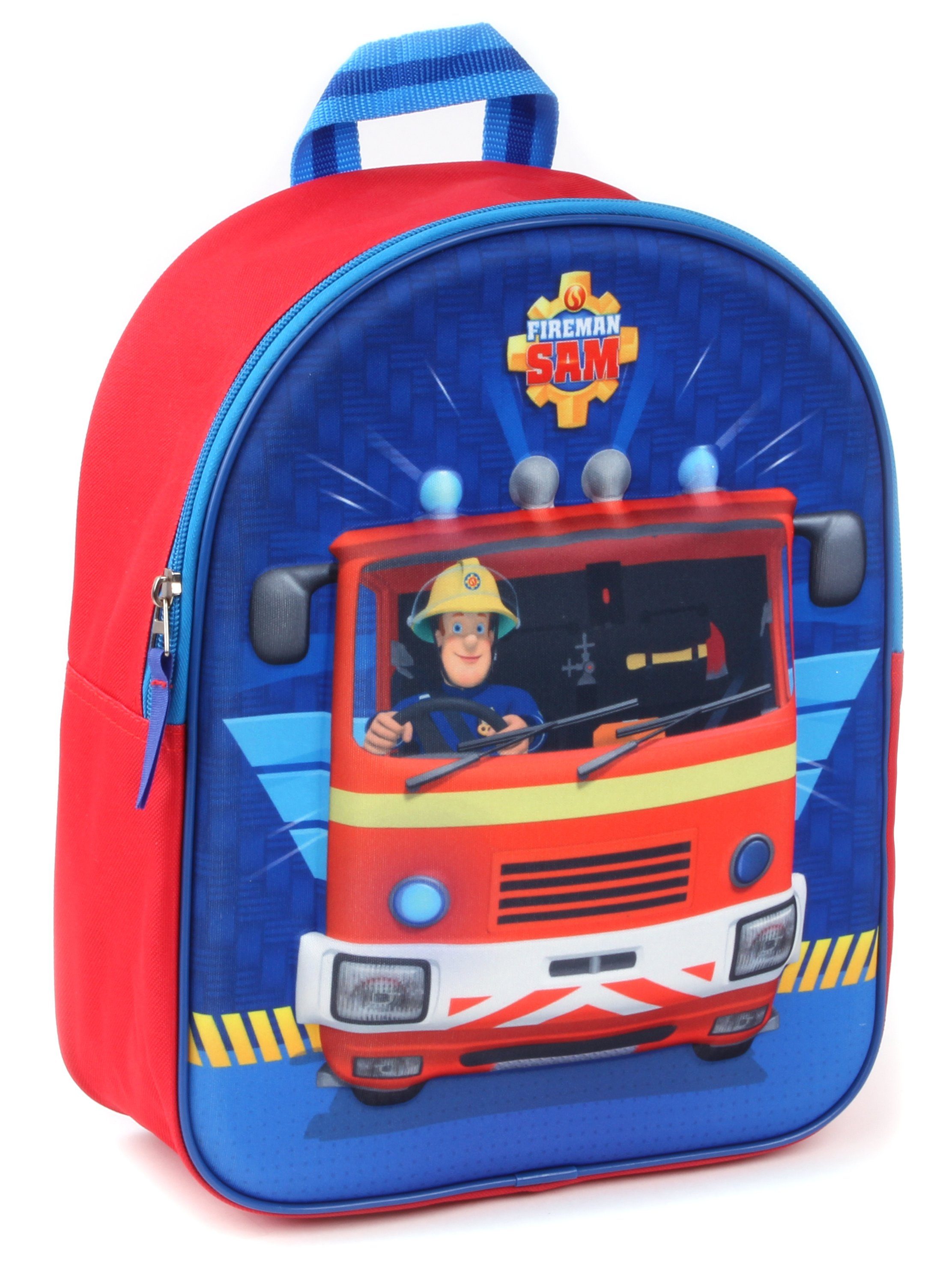 Vadobag Kinderrucksack 3D 9 Liter Fireman Sam on Duty, 3D | Kinderrucksäcke
