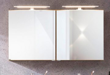 HELD MÖBEL Spiegelschrank Davos mit LED Beleuchtung