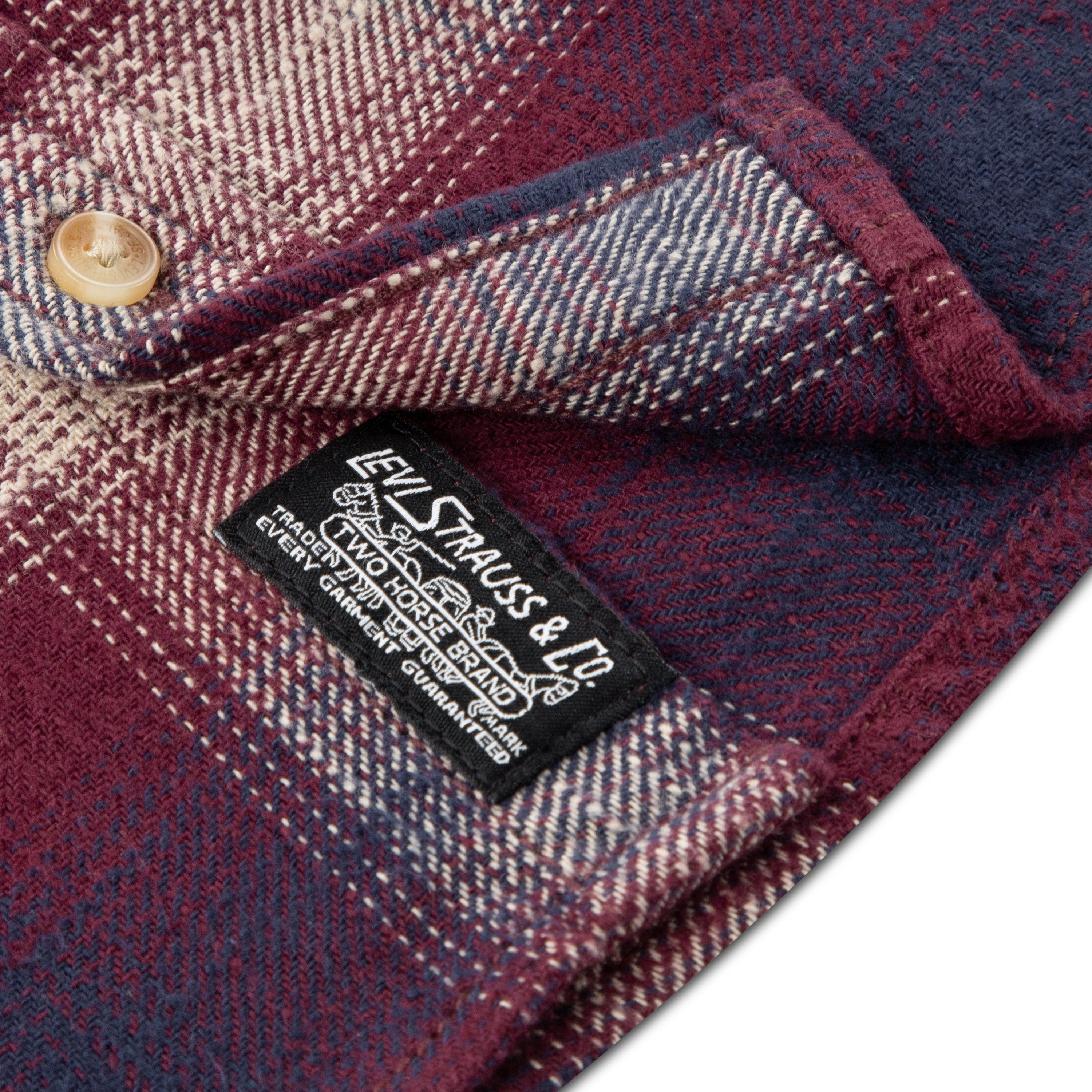Levi's® Kids Karohemd LVB SHADOW PLAID SHIRT aus Baumwolle - for Boys