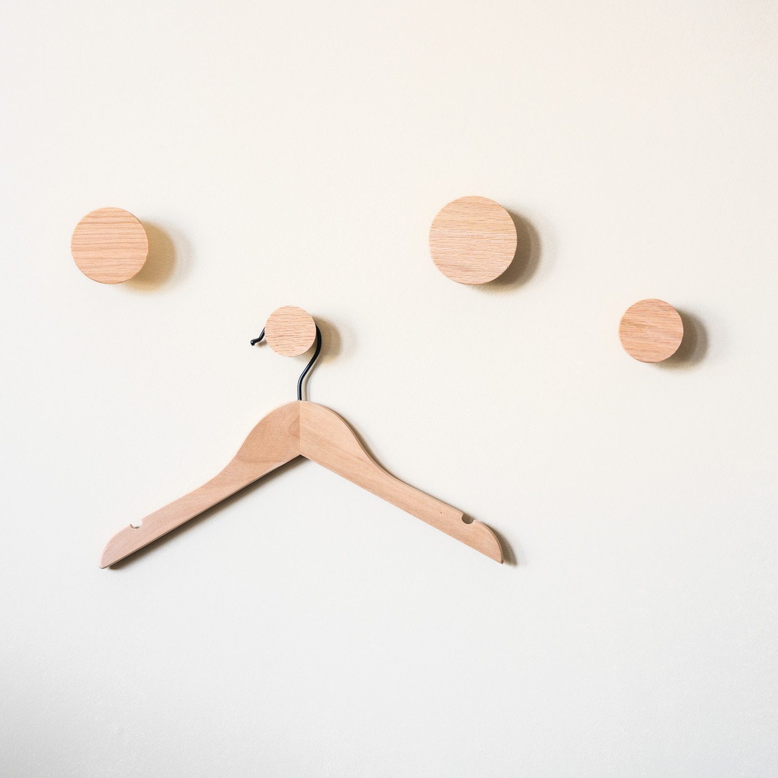 ScandiHooks Wandhaken Runde Wandhaken, Flur, Garderobe, Eingangsbereich, Sc günstig online kaufen