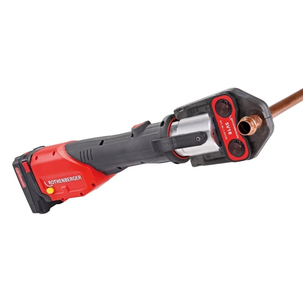 Rothenberger Handpresse Pressmaschine Romax 4000 bis Ø110mm 1x 4.0 Akku, L, Einhand-Bedienung