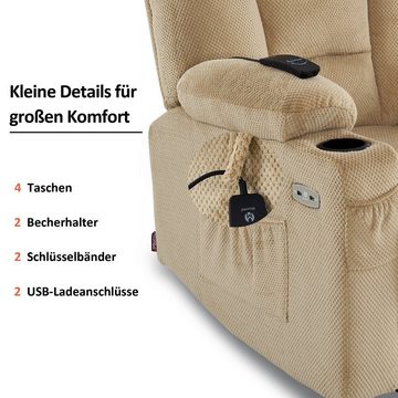 MCombo Relaxsessel M MCombo Relaxsessel mit Liegefunktion Fernsehsessel 7008