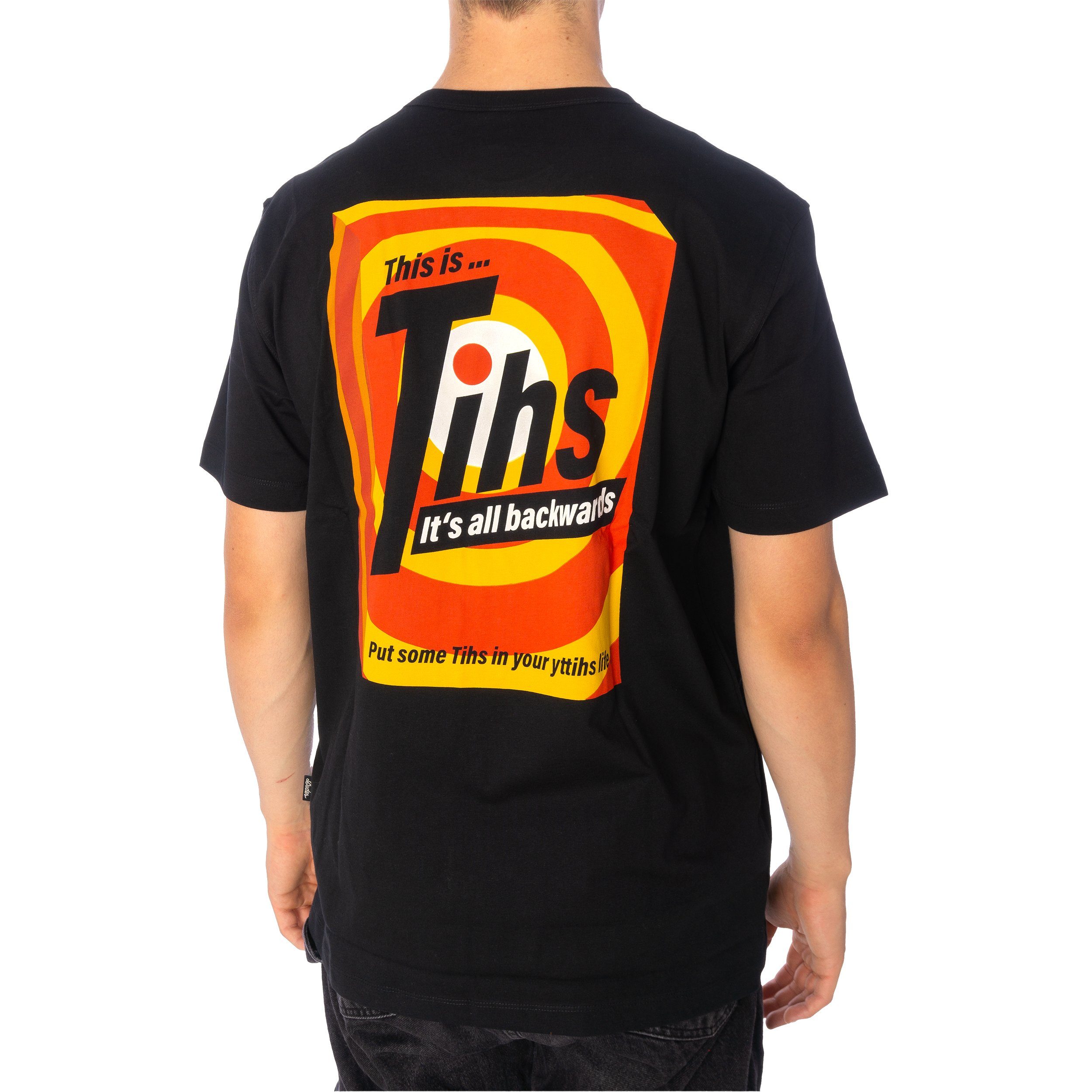 The Dudes T-Shirt The Dudes Tihs T-Shirt Herren Shirt svhwarz (1-tlg)