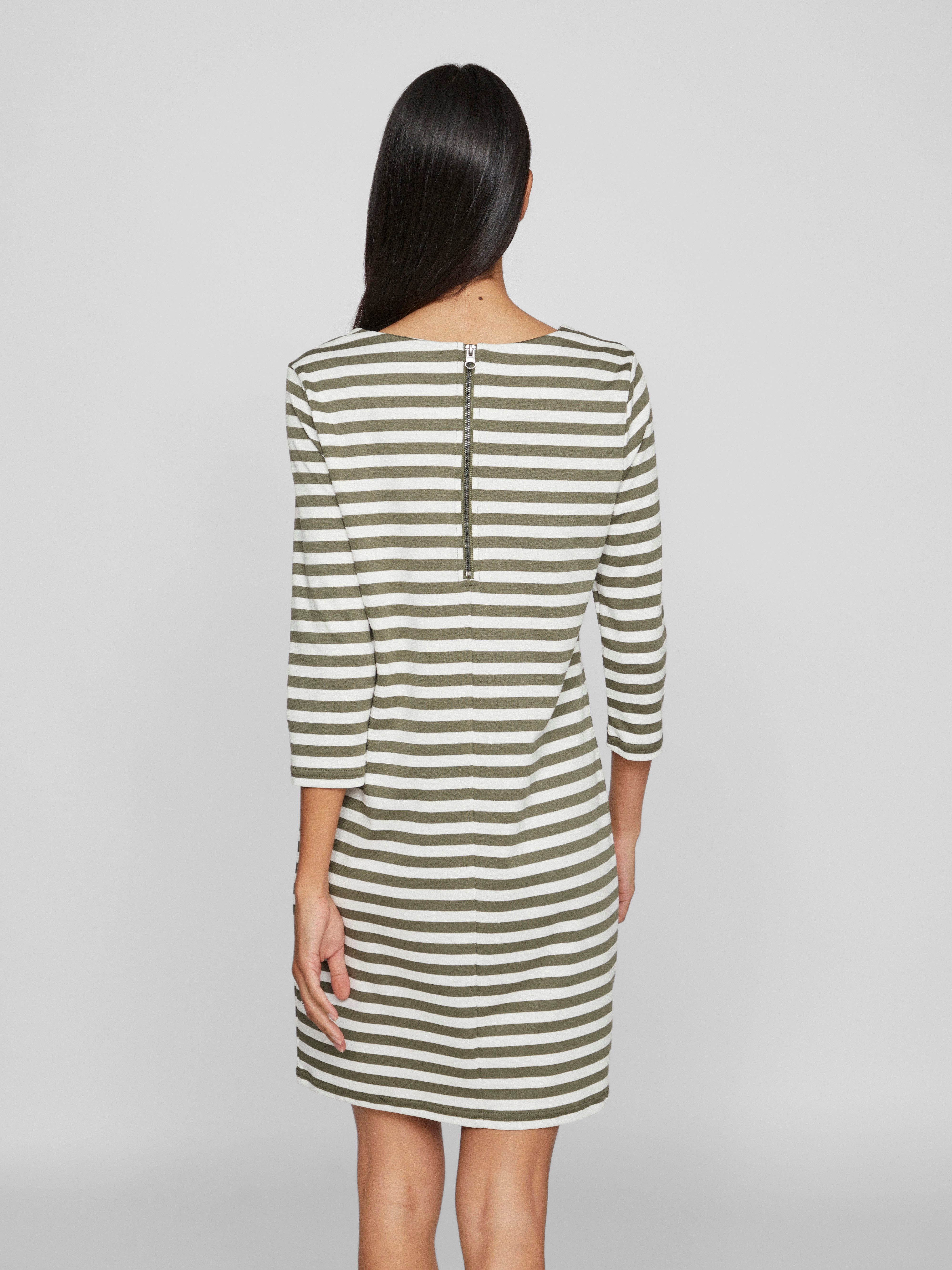 Vila Jerseykleid VININNY 3/4 O-NECK DRESS/LC günstig online kaufen