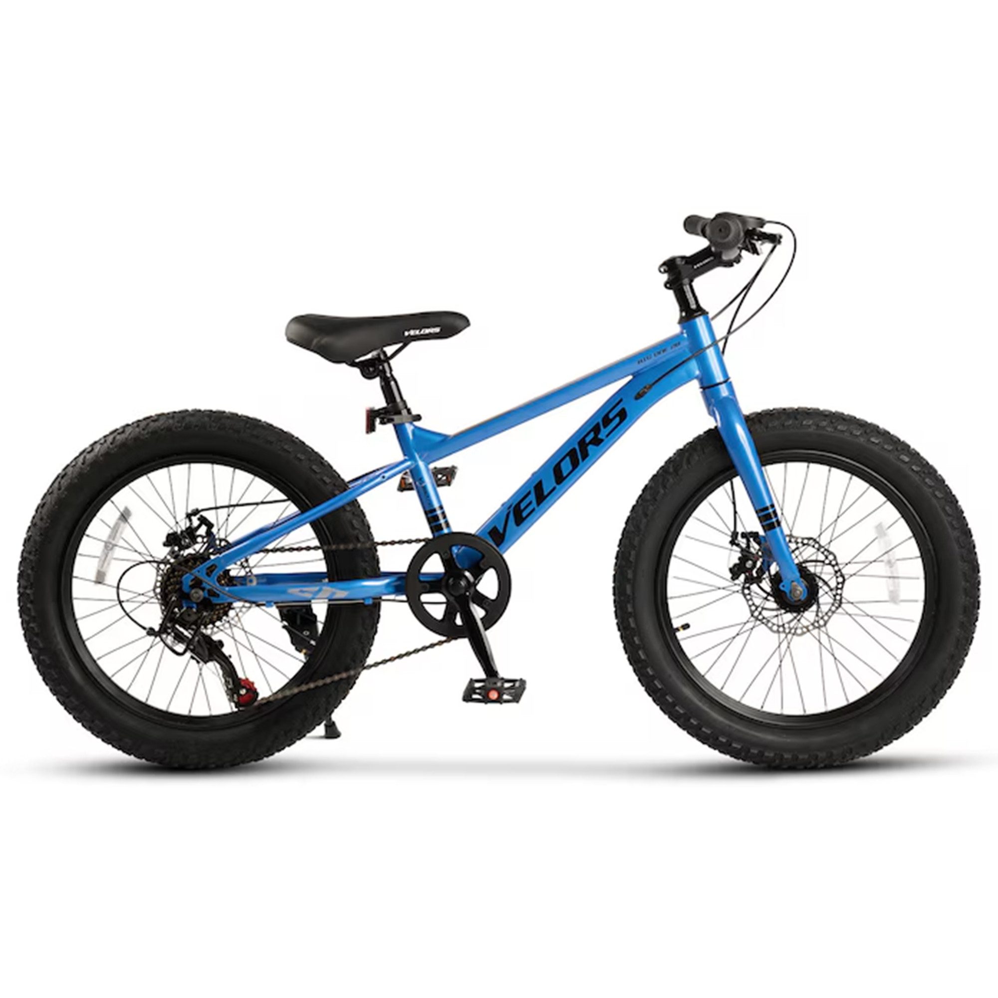 Velors Kinderfahrrad 20 Zoll Mountainbike, 7 Gang Shimano Tourney Schaltwerk, Kettenschaltung, (mechanische Scheibenbremse), Mädchen Jungen MTB Hardtail Fahrrad Bike ab 5 Jahre