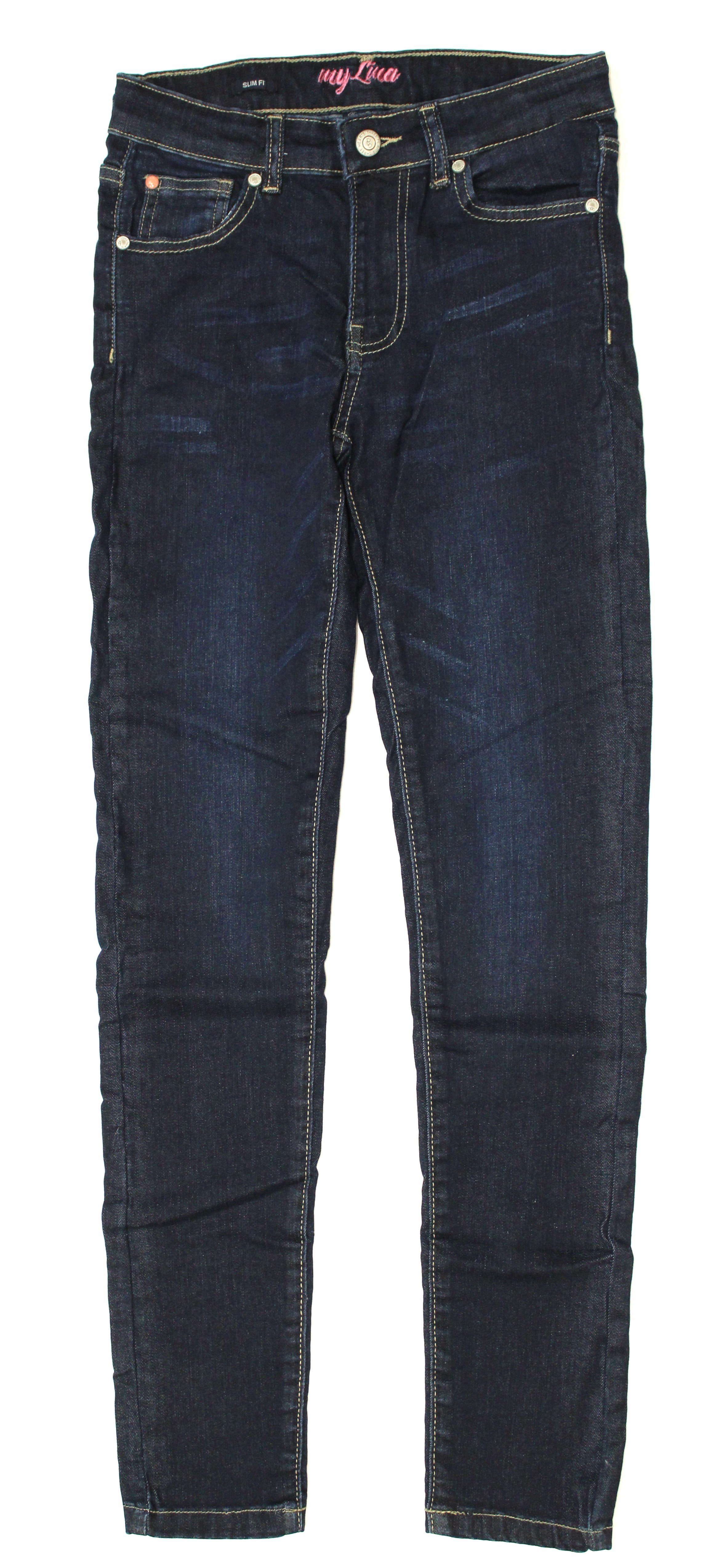 THREE OAKS 5-Pocket-Jeans Mädchen Skinny Fit - Five Pocket Jeans M330059 181