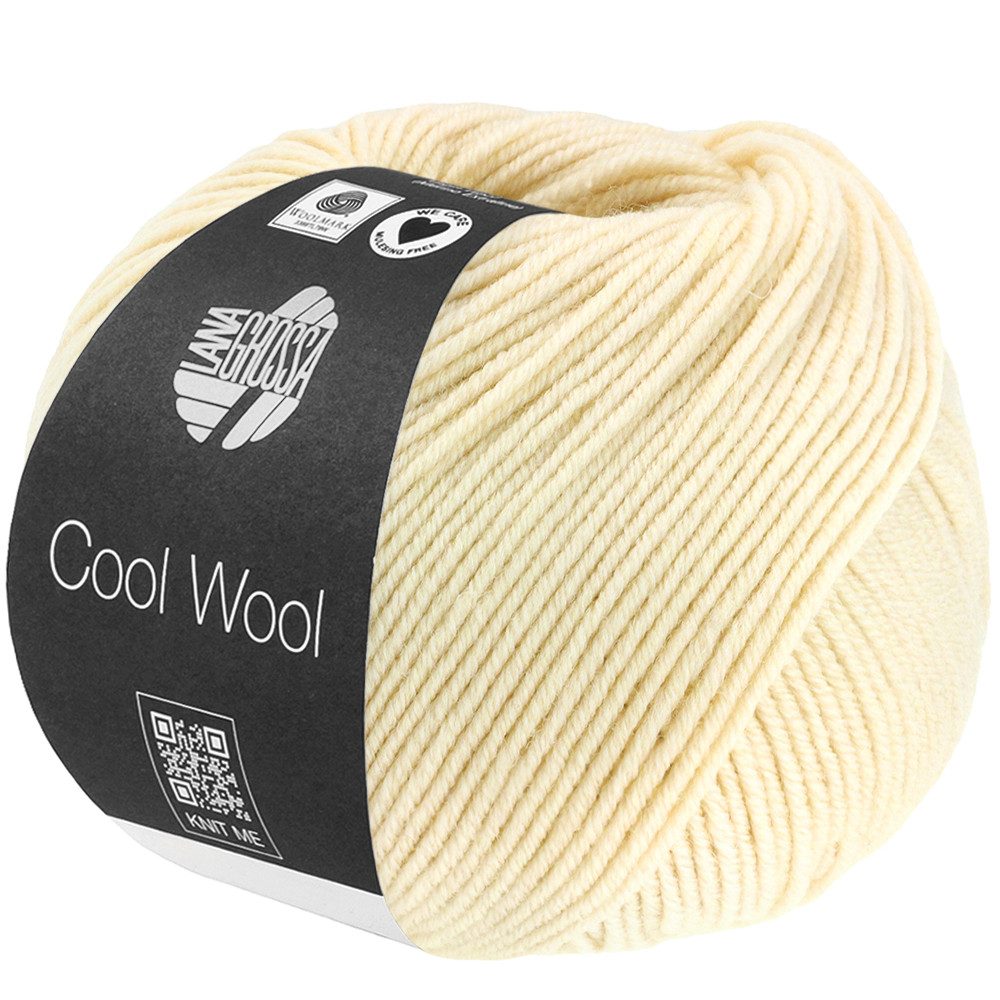 LANA GROSSA Cool Wool Häkelwolle, 160 m