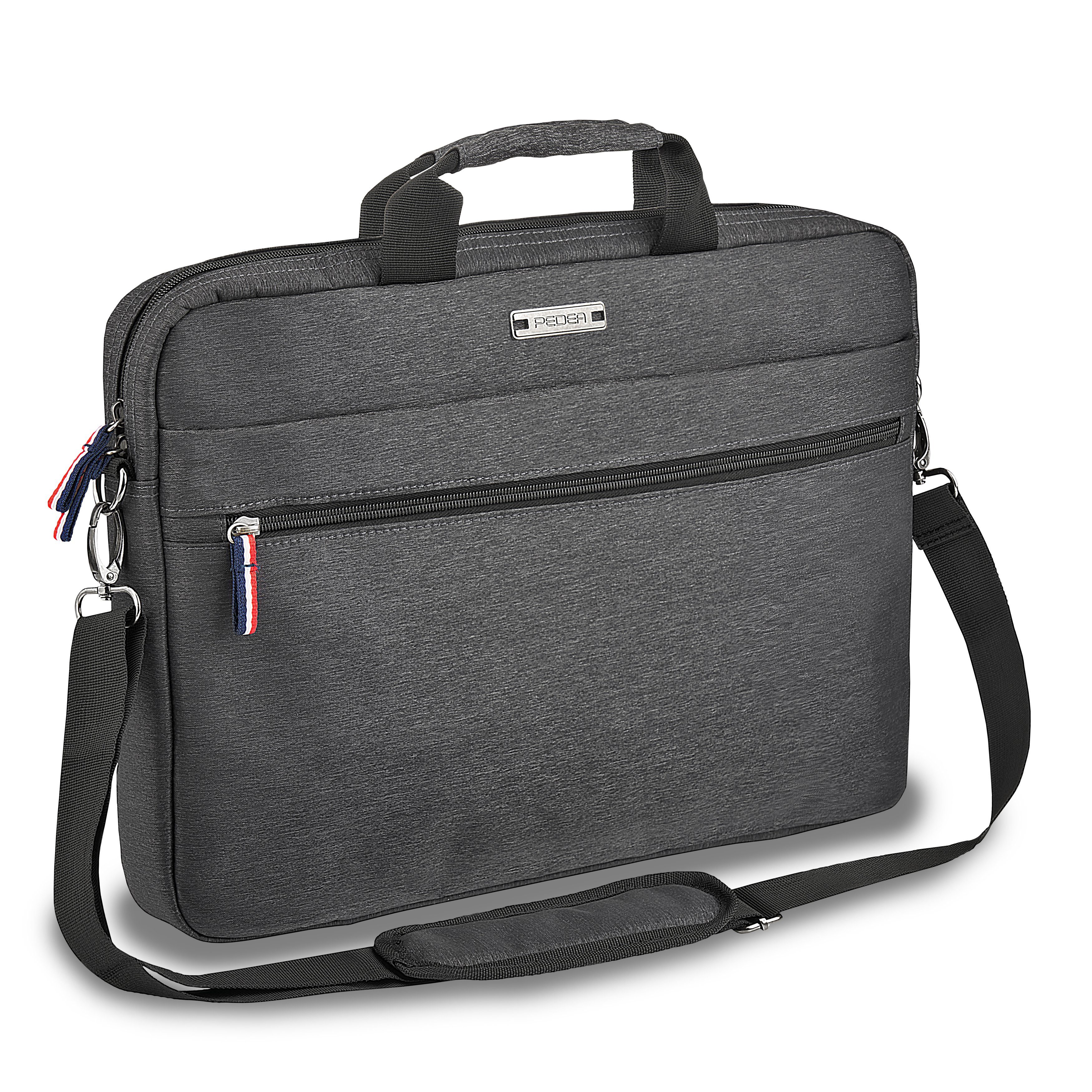 PEDEA Laptoptasche URBAN (für 15,6 Zoll (39,6 cm), Umhängetasche mit abnehmbaren Schultergurt, wasserabweisend