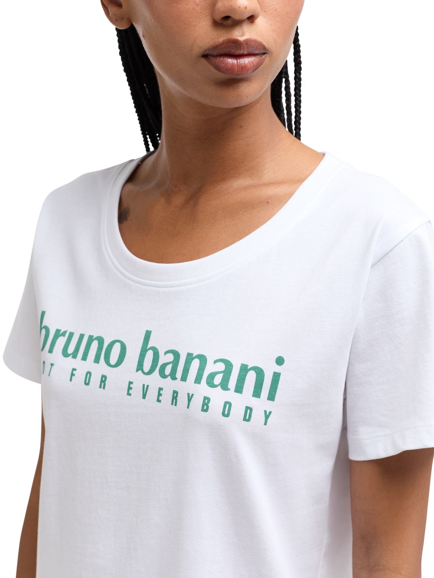 Avery Grün Bruno / Weiß T-Shirt Banani