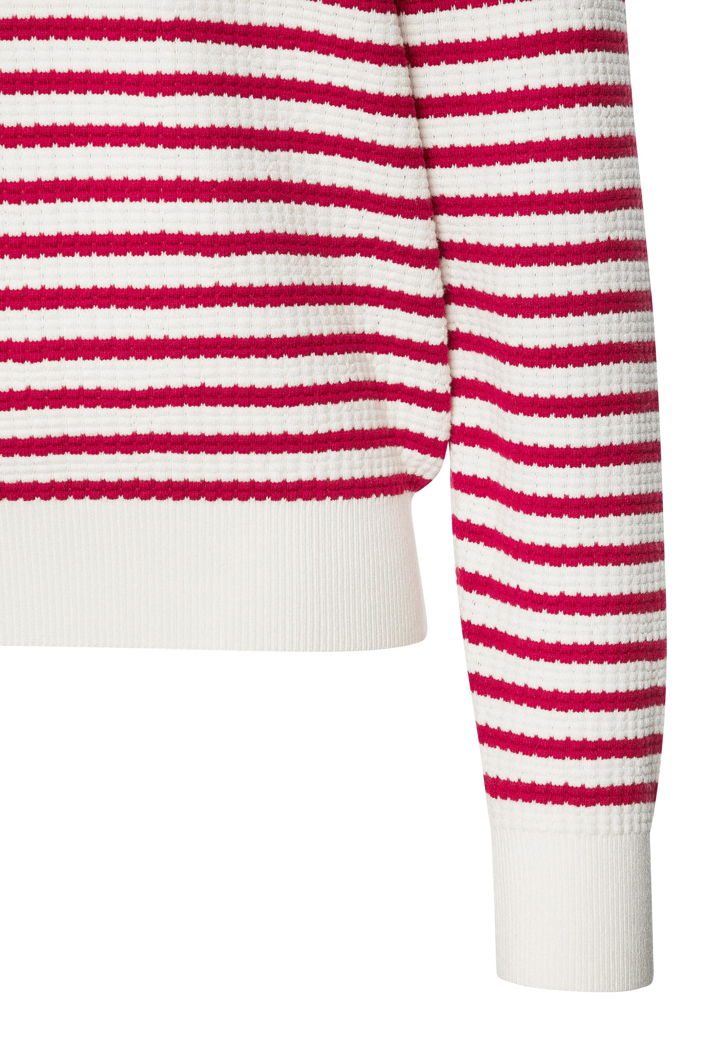 French Connection Sweater Maritimer Streifenlook aus soften Strukturstrick, Loungewear – Bild 5 von 5