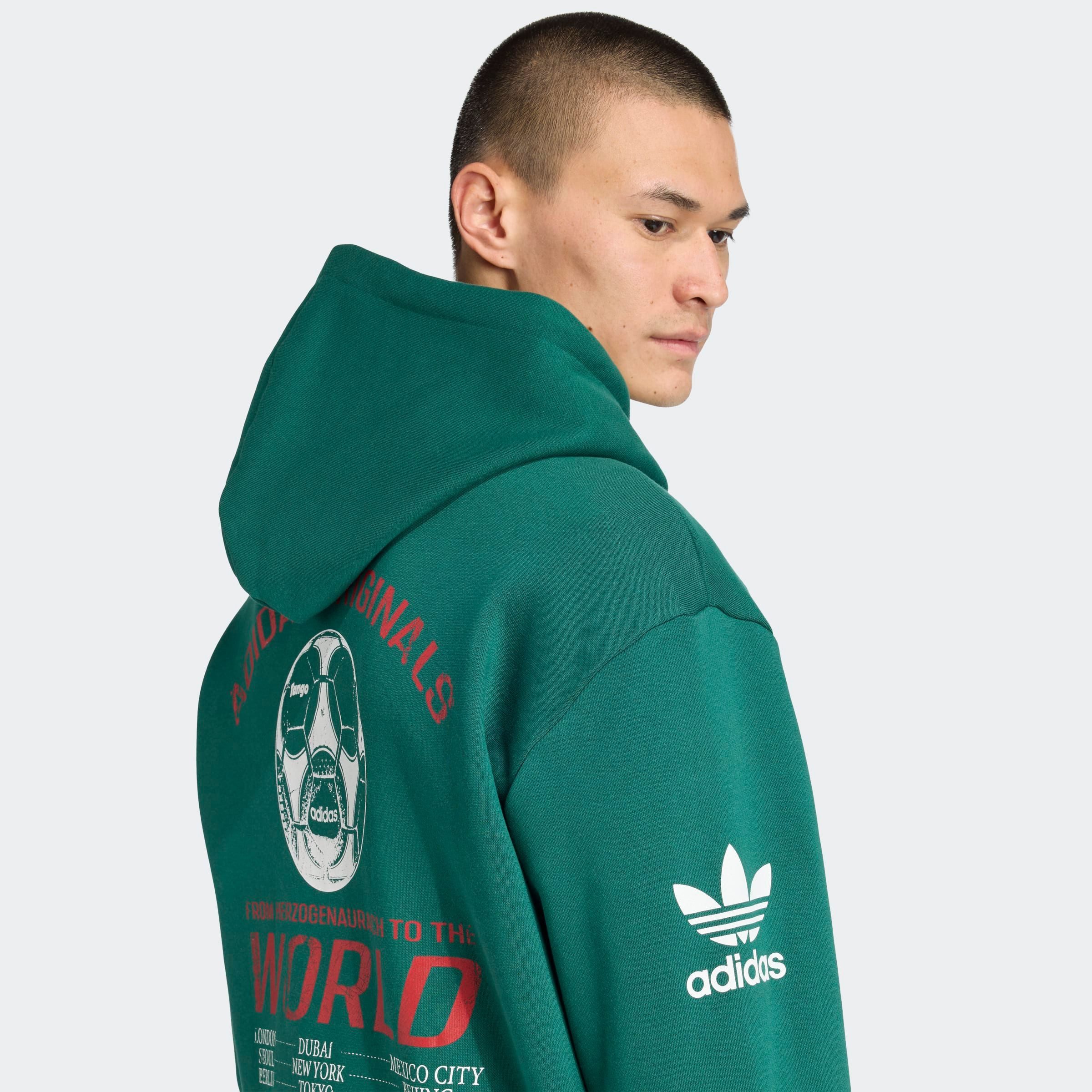 adidas Originals Langarmshirt GRAPHIC HOODIE sportlicher Stil, Rundhalsauss günstig online kaufen