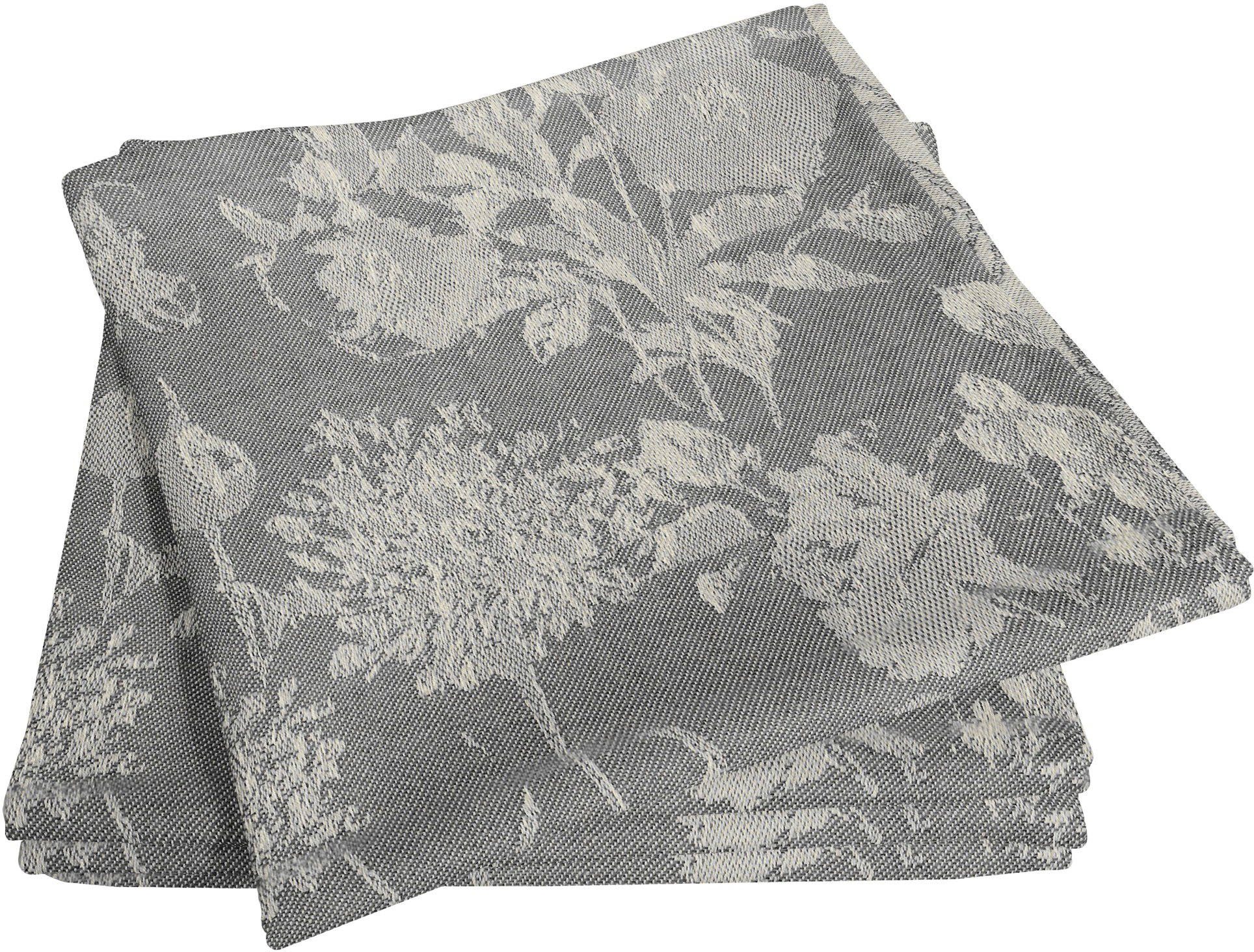 Adam Stoffserviette Flower Cuveé Light, (4 St)
