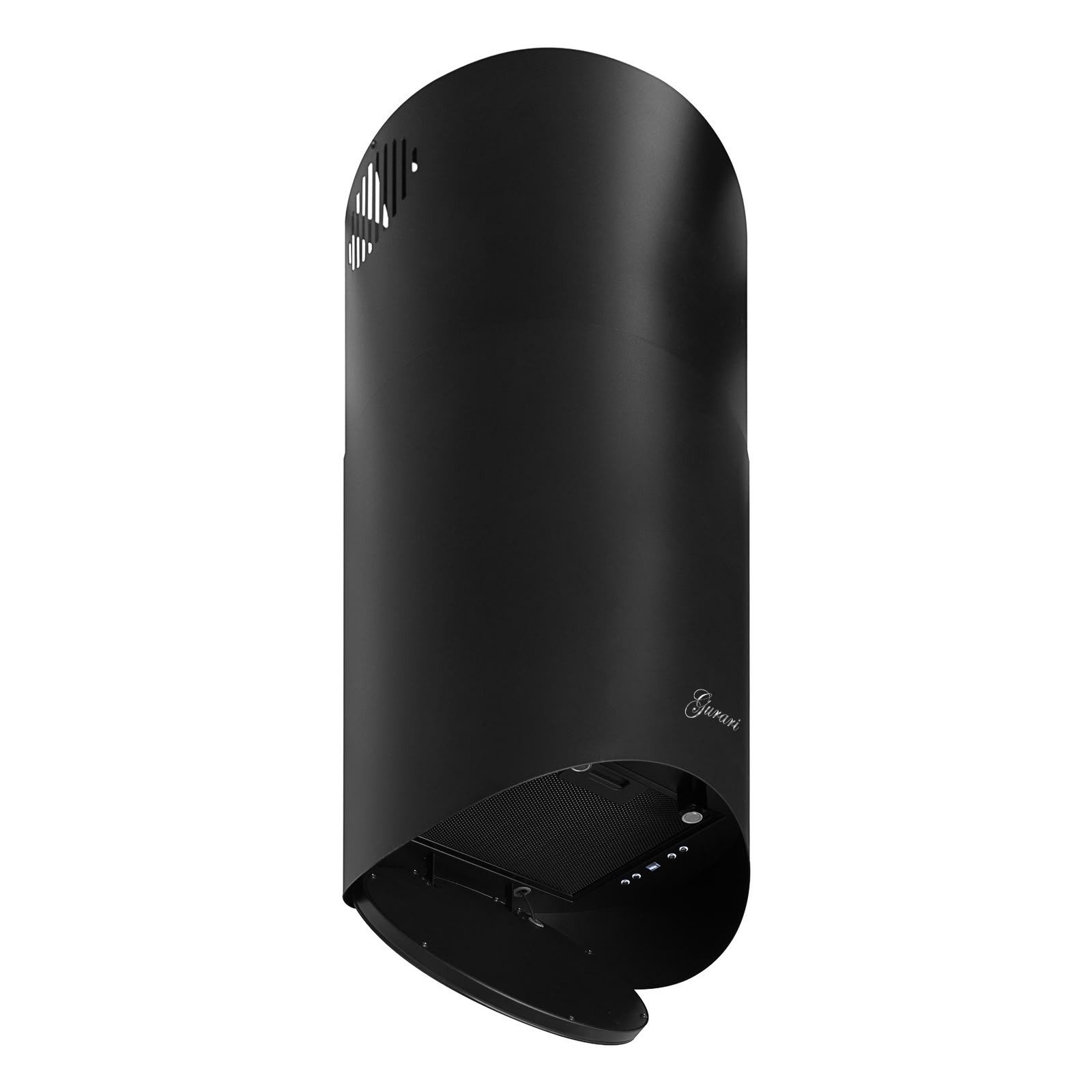GURARI Inselhaube GCH P 893 BL Diamond Dunstabzugshaube 40 cm Insel 850 m³/h Serie Diamond GCH P 893 BL Diamond Dunstabzugshaube 40 cm Insel 850 m³/h, Dunstabzugshaube 40 cm Insel Schwarz 850 m³/h dezenten Wellenlinie