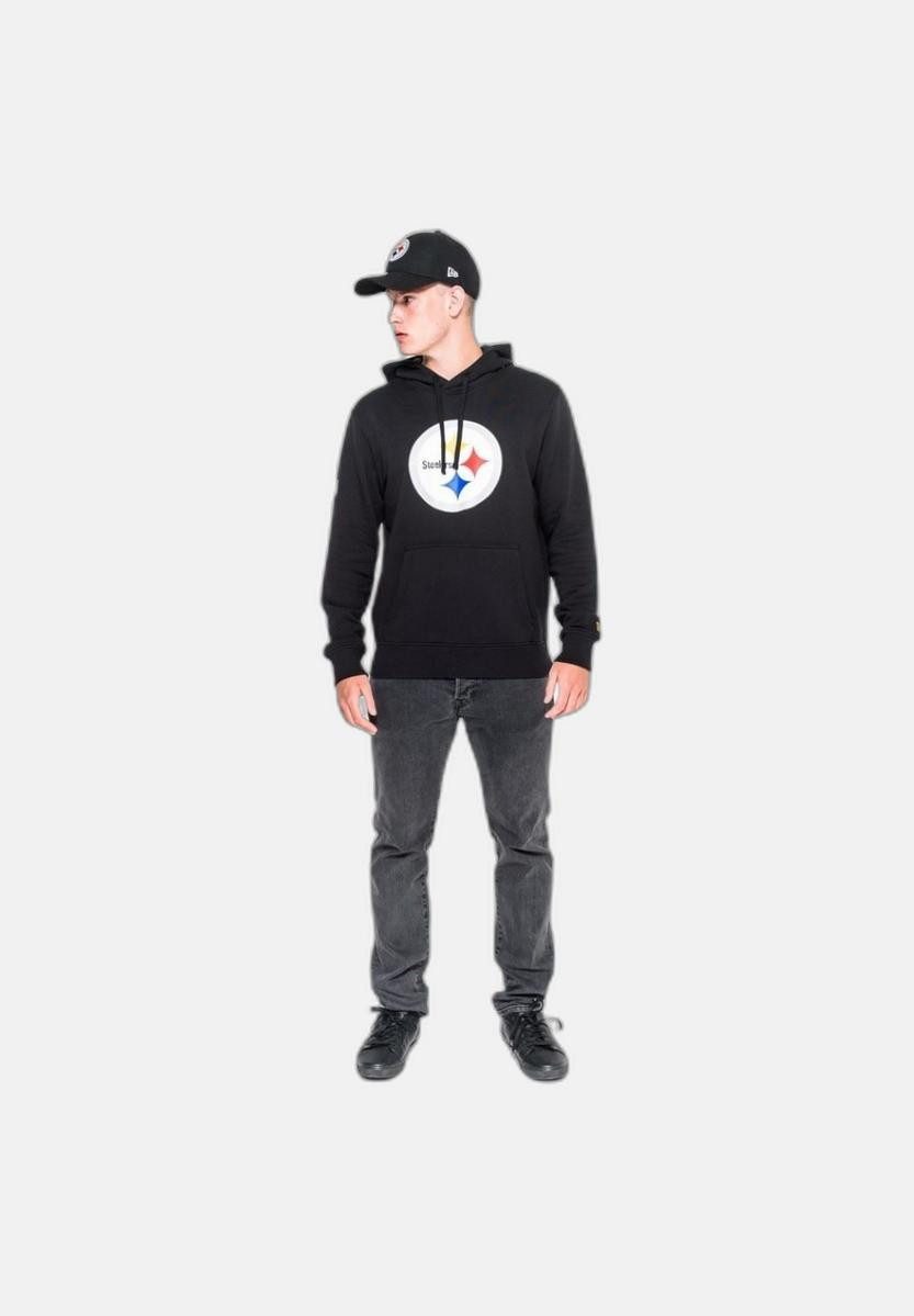New Era Hoodie Pittsburgh Steelers NFL Team Logo Hoody Schwarz Kapuzenpullover New Er (1-tlg)