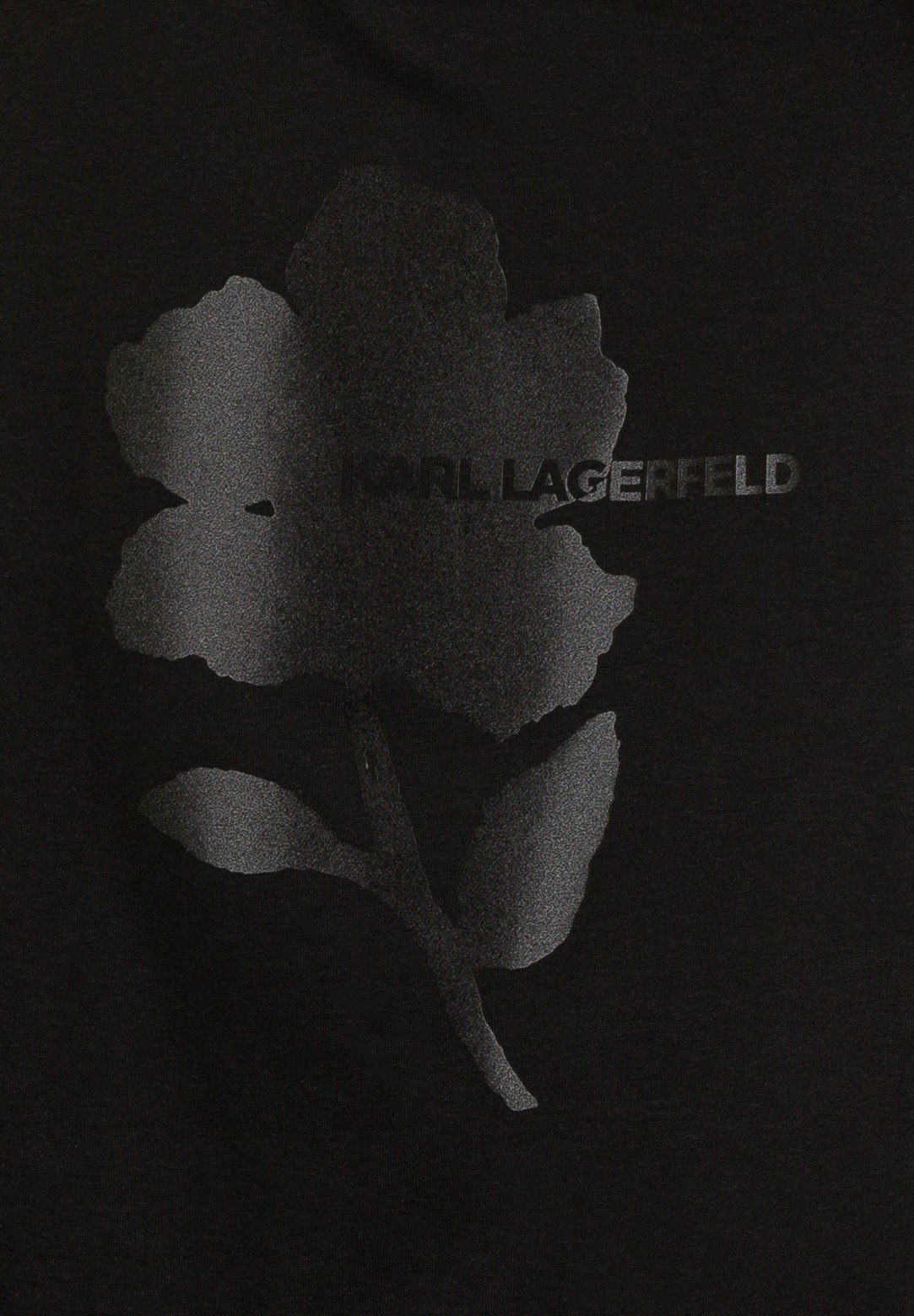LAGERFELD T-Shirt mit dezentem Print (1-tlg)
