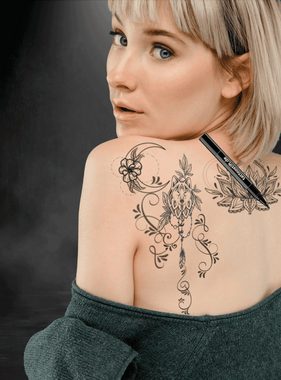FOREVER NEVER Schmuck-Tattoo Semi-permanenter Tattoostift 3,0 ml für 2-Wochen-Tattoos