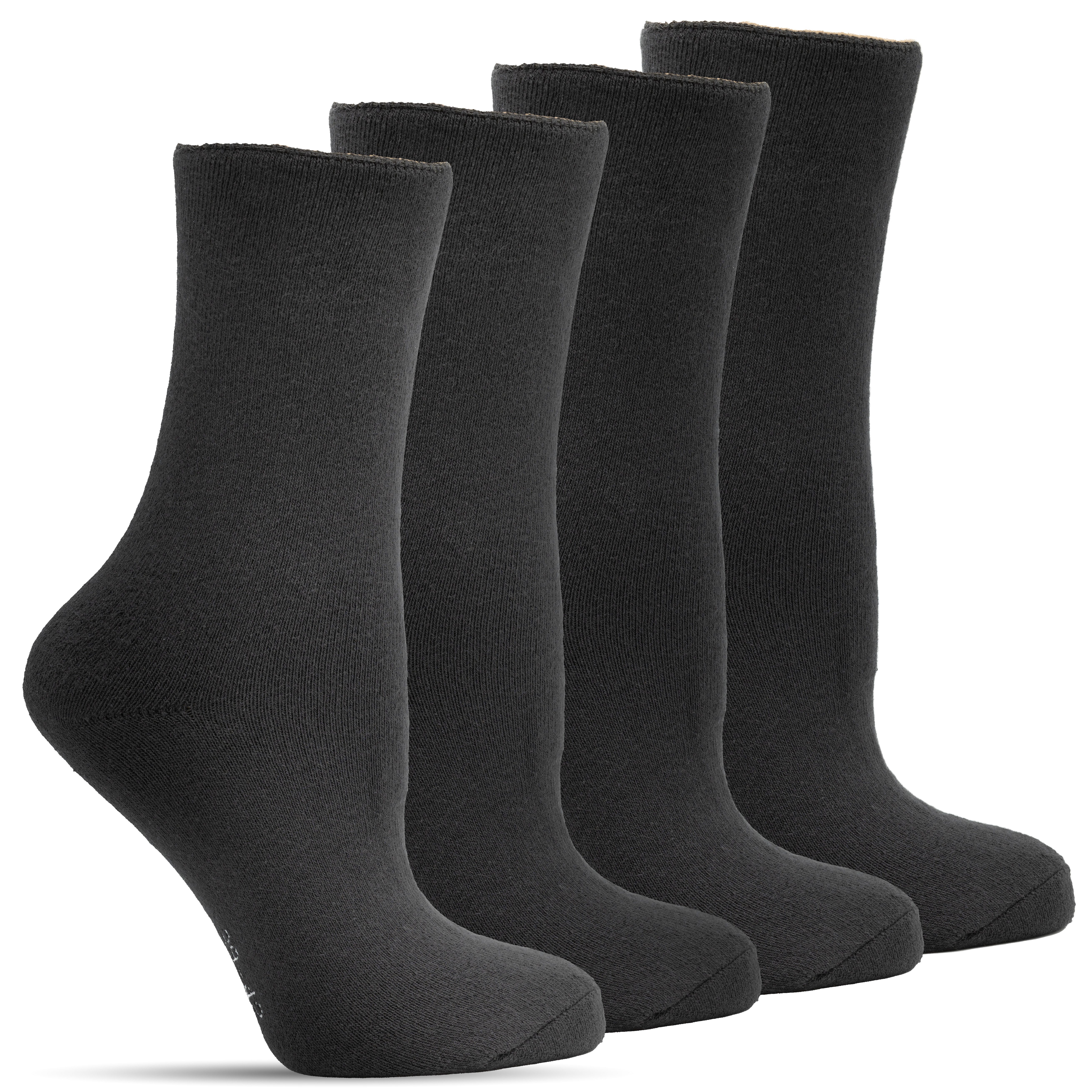 Frostfighter Thermosocken Herren Wintersocken ohne Gummi (6-Paar, Schwarz) günstig online kaufen