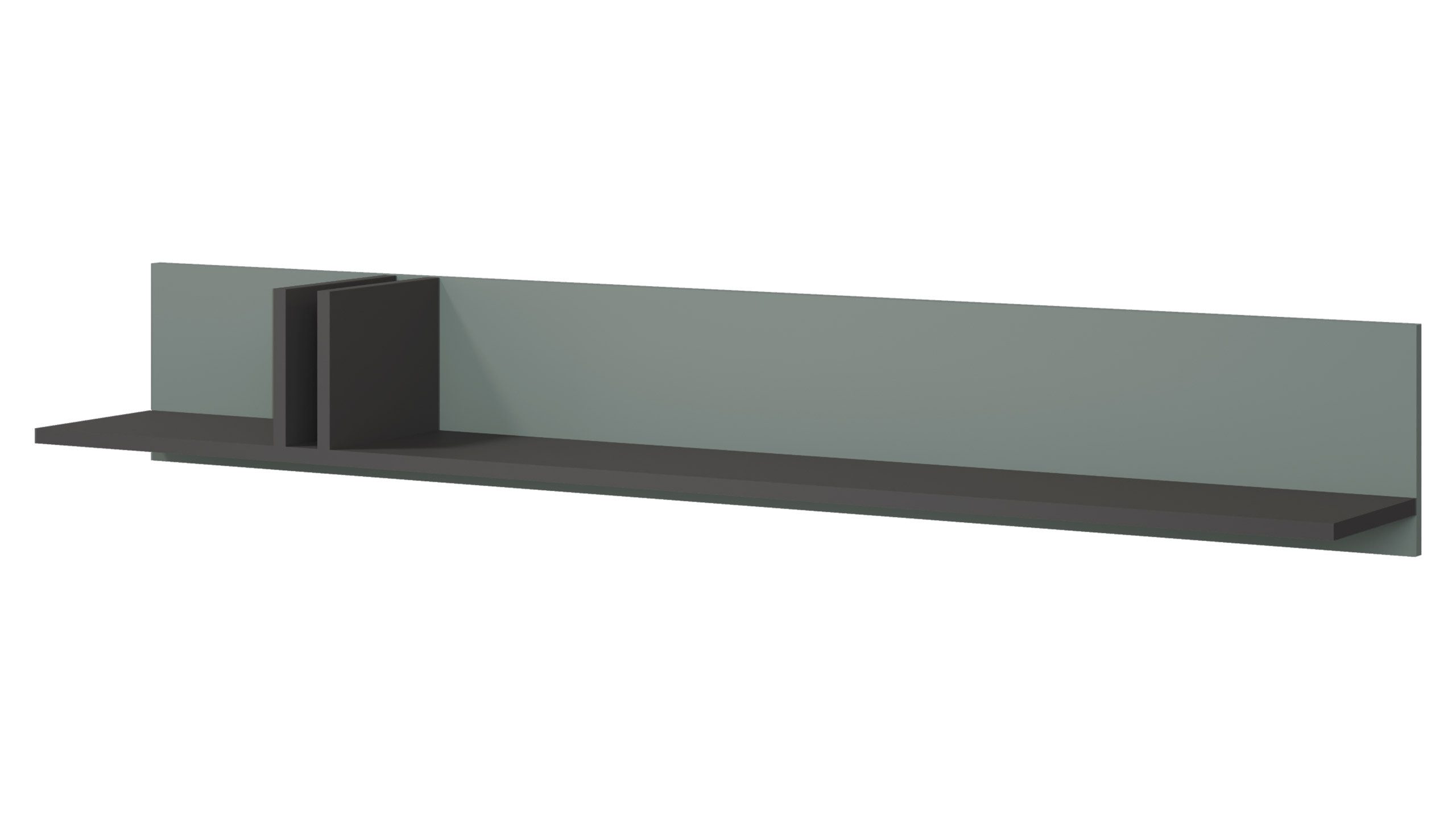 MIRJAN24 Wandregal Alsy AL14, 150x22x22 cm