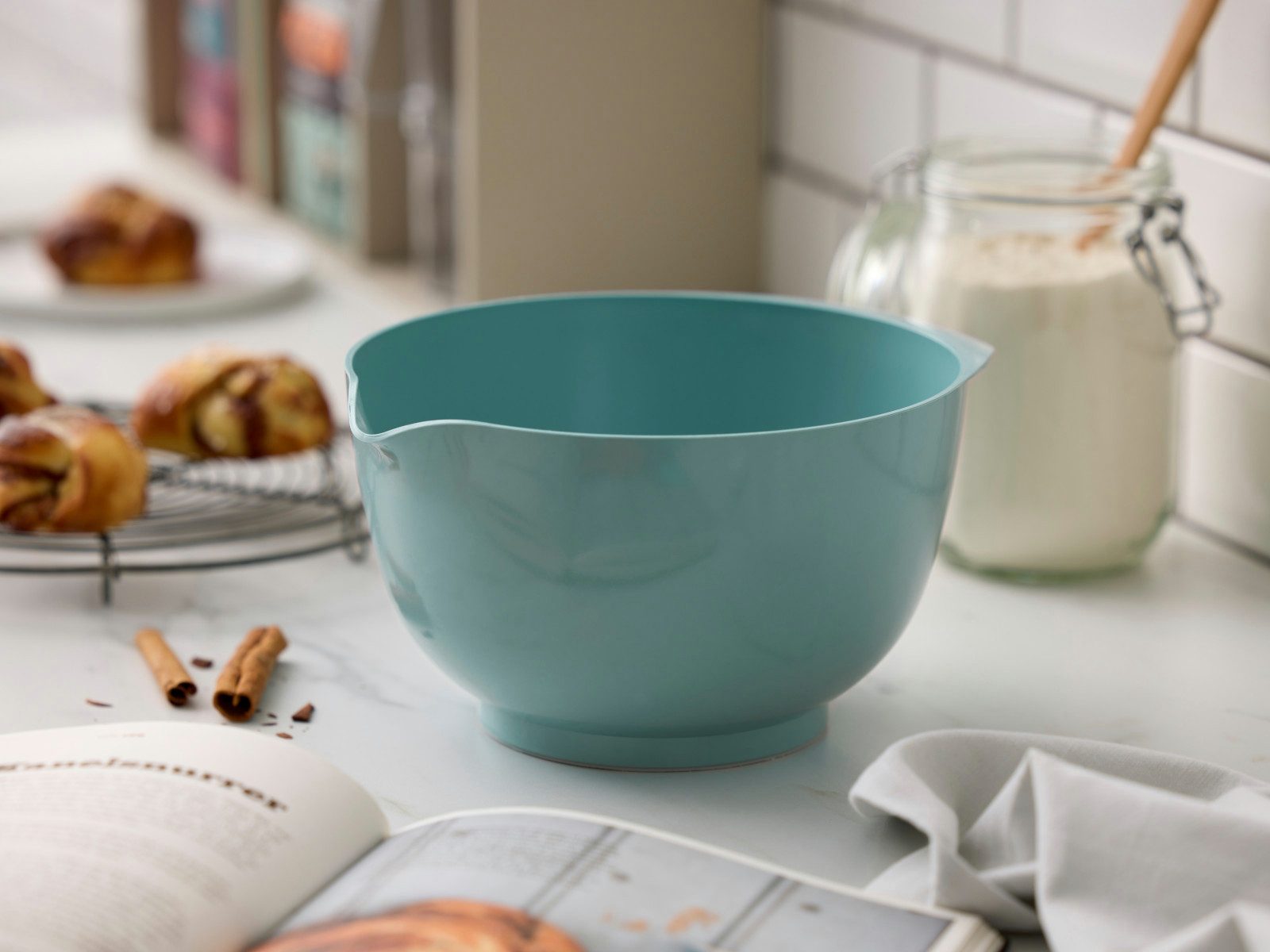 ROSTI Schüssel Margrethe Schüssel nordic green 3l, Kunststoff, (Schüsseln & Schalen)