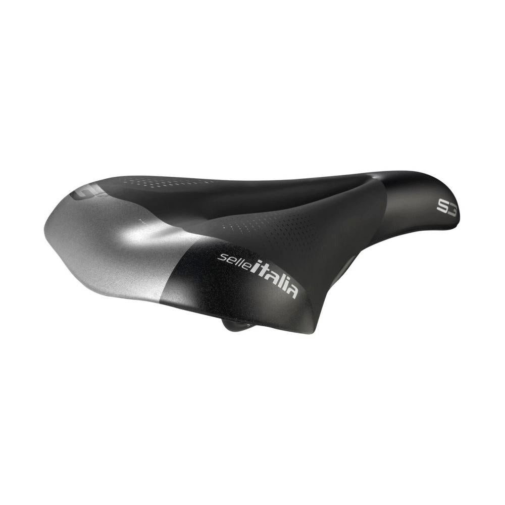 Selle Italia Fahrradsattel Selle Italia S-3 Flow L2 Renn-/City-Sattel Flow-Ausschnitt Hi-Viz Ligh