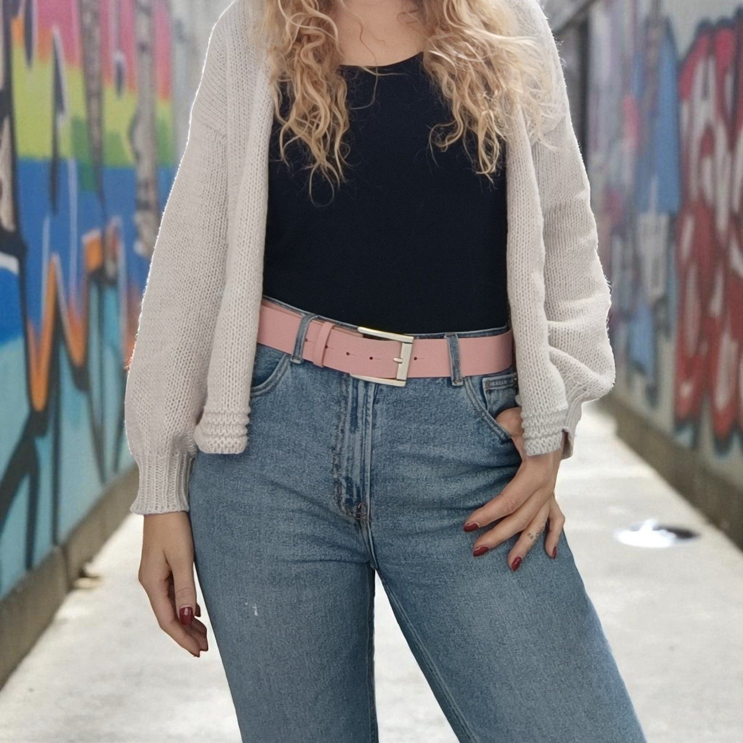 FRONHOFER Hüftgürtel 18616 (1-St) Breiter Gürtel 4 cm aus Rindleder, vielse günstig online kaufen