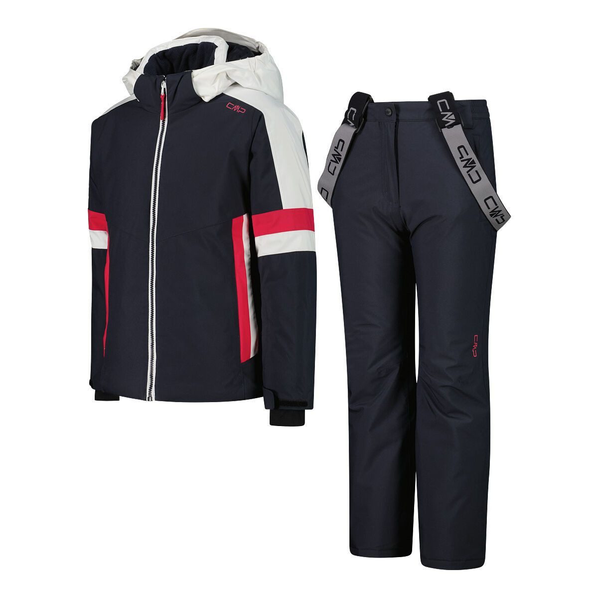 CMP Skijacke KID G Ski SET Jacket AND Pant Hochwertiges Skiset für Kinder mit exzellentem Wetterschutz und