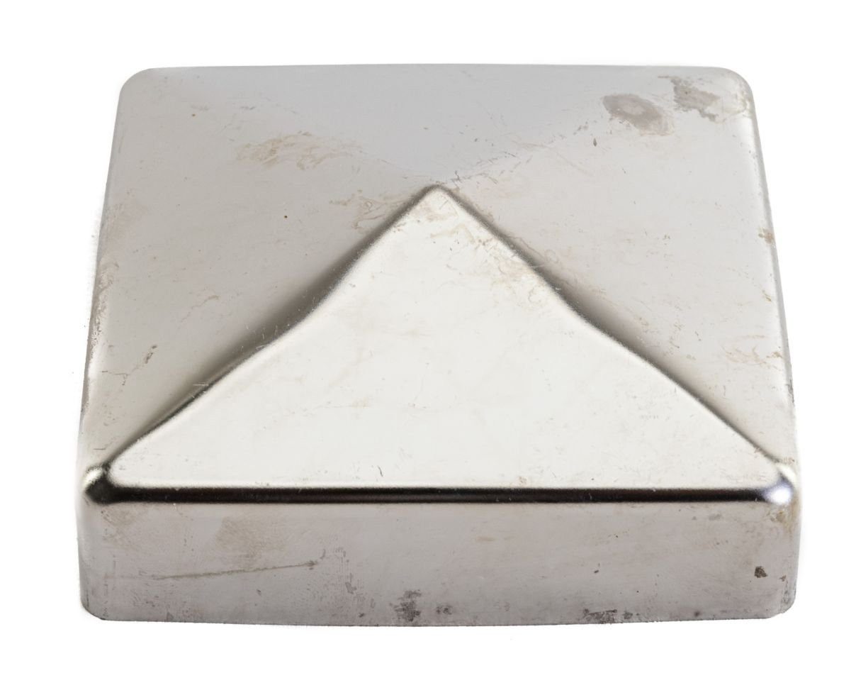 Trend Line Pfostenkappe TrendLine Pfostenkappe Edelstahl 90 x 90 mm