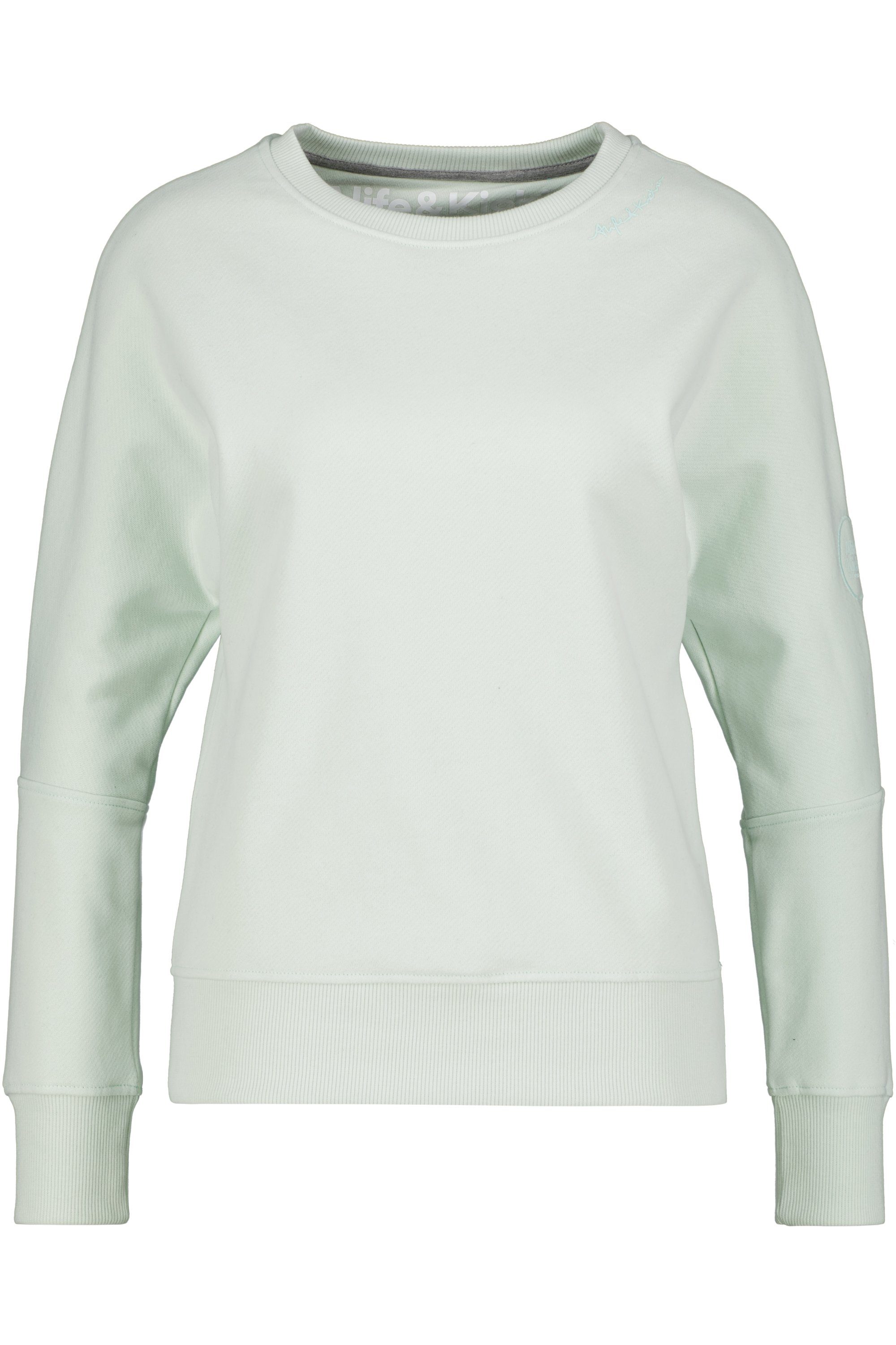 DalaAK A Damen Crewneck melange Alife Kickin teal Sweatshirt &