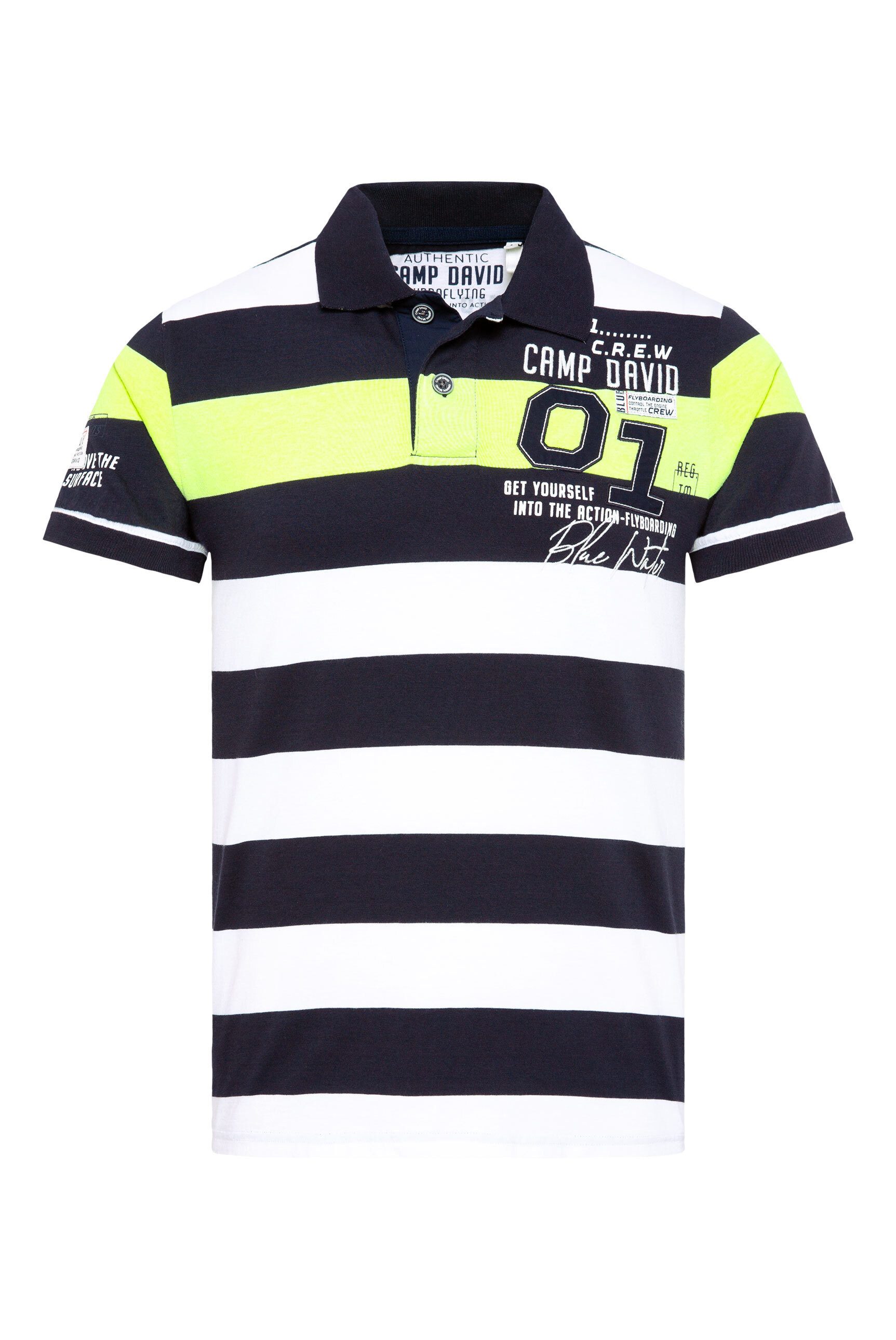 CAMP DAVID Poloshirt, aus Baumwolle günstig online kaufen