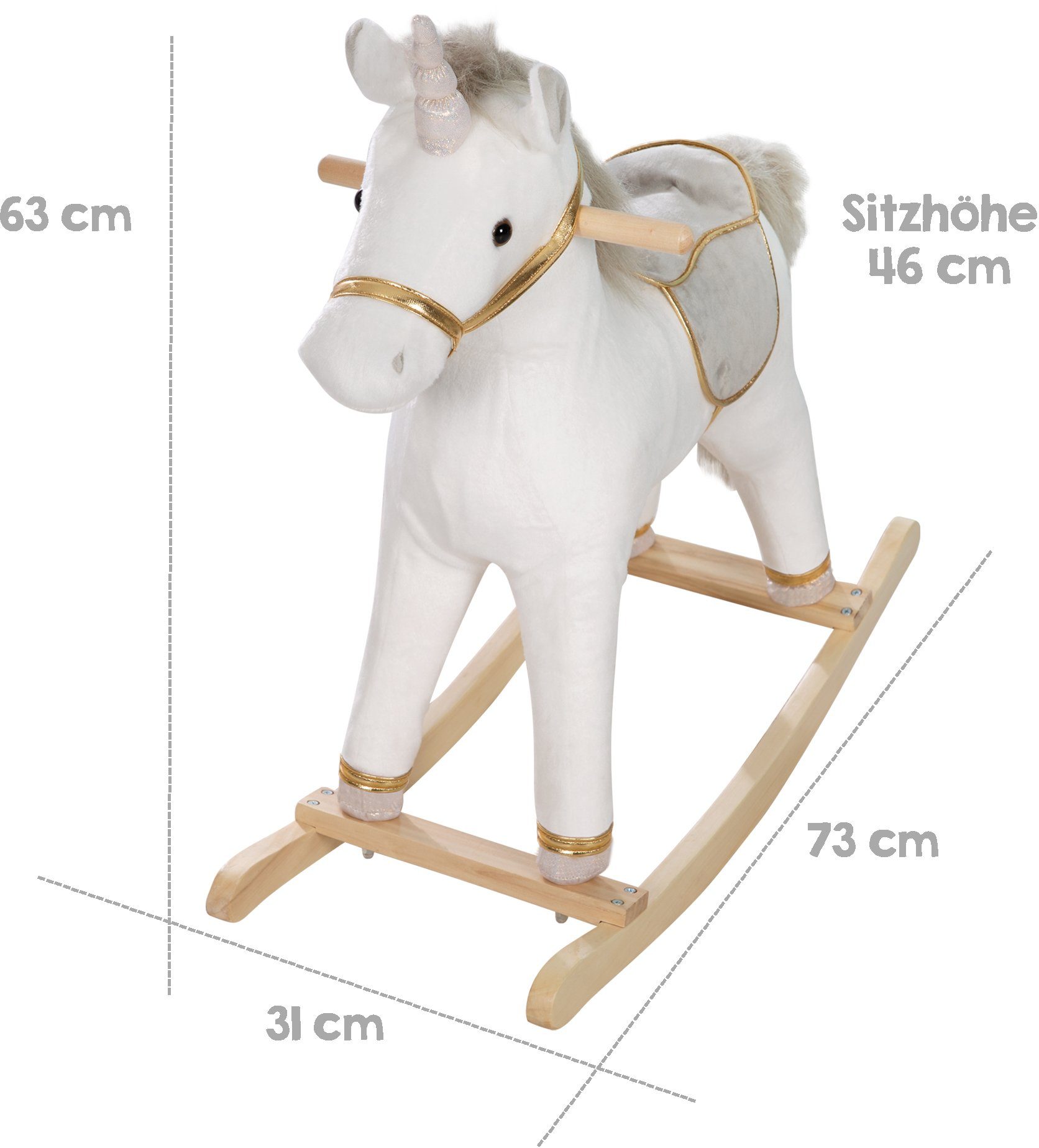 roba® Schaukeltier Schaukeleinhorn groß günstig online kaufen