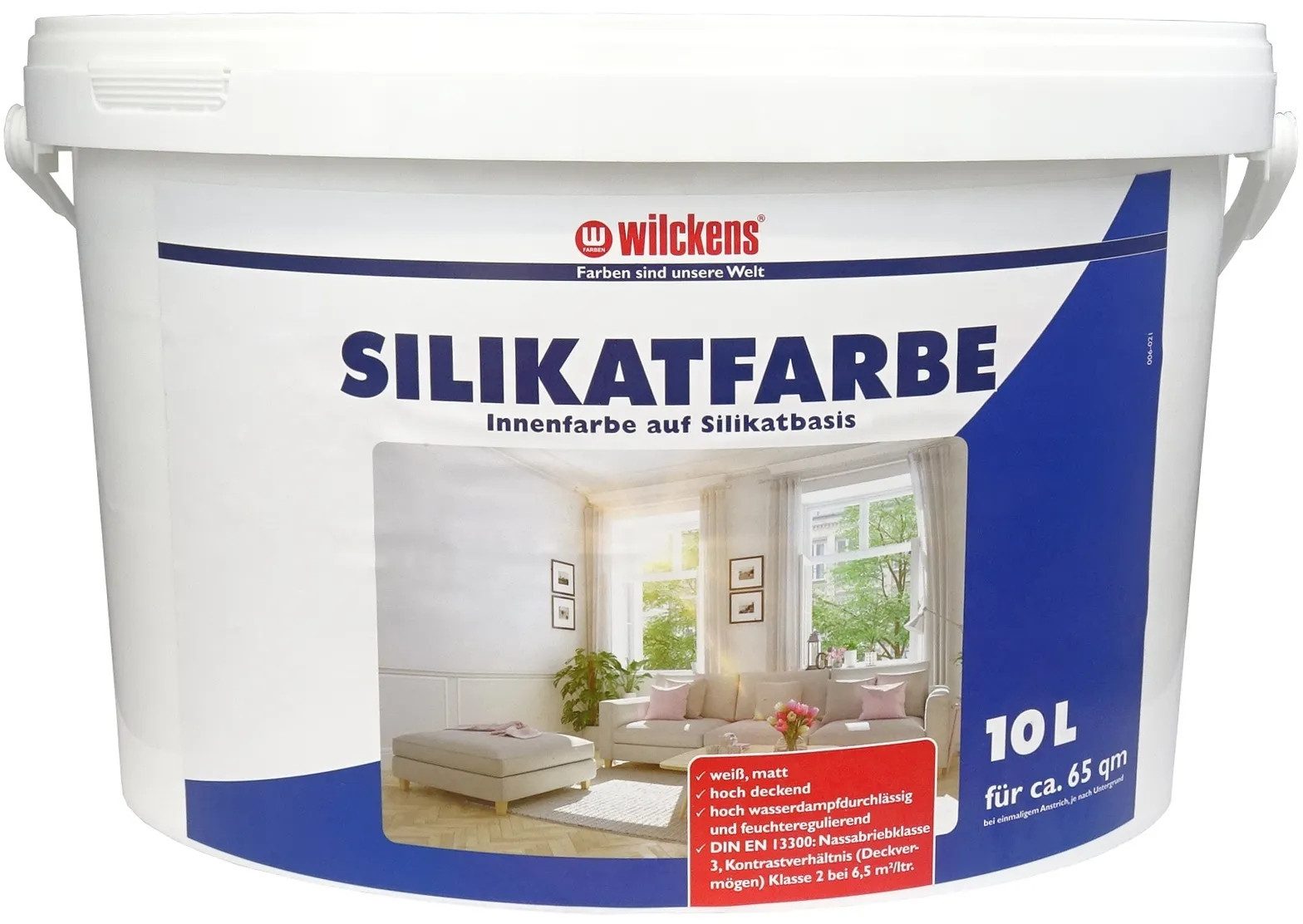 Wand- und Deckenfarbe Wilckens Silikatfarbe